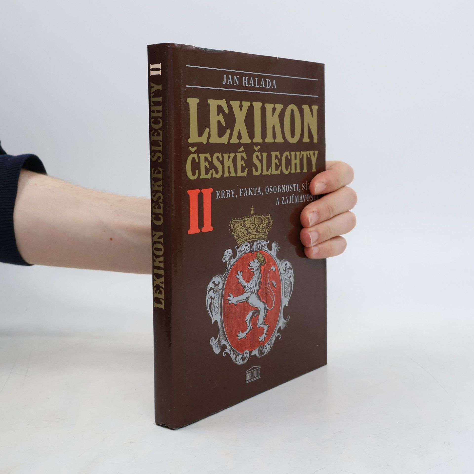 Jan Halada Lexikon české šlechty II.