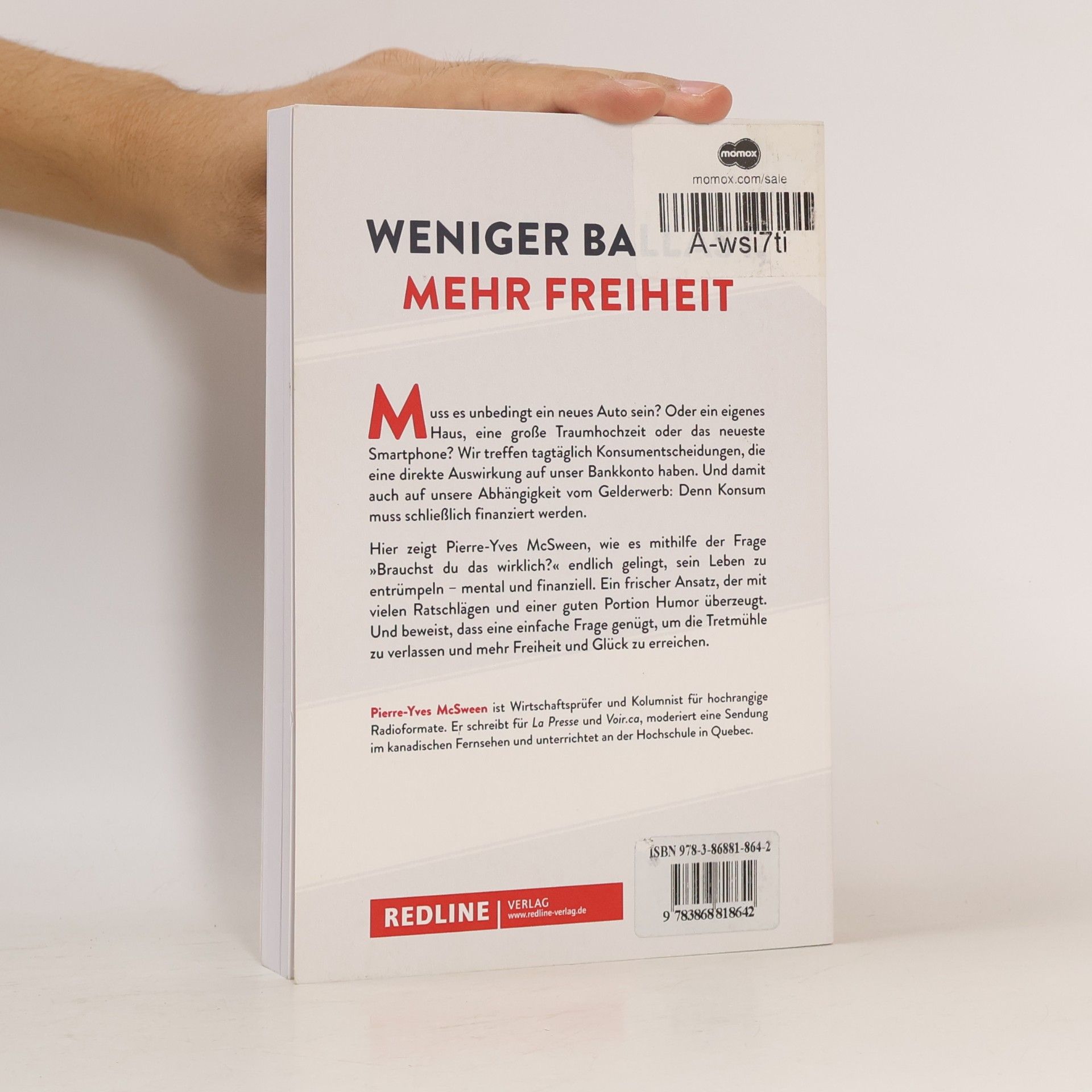 Pierre-Yves McSween Brauchst du das wirklich?