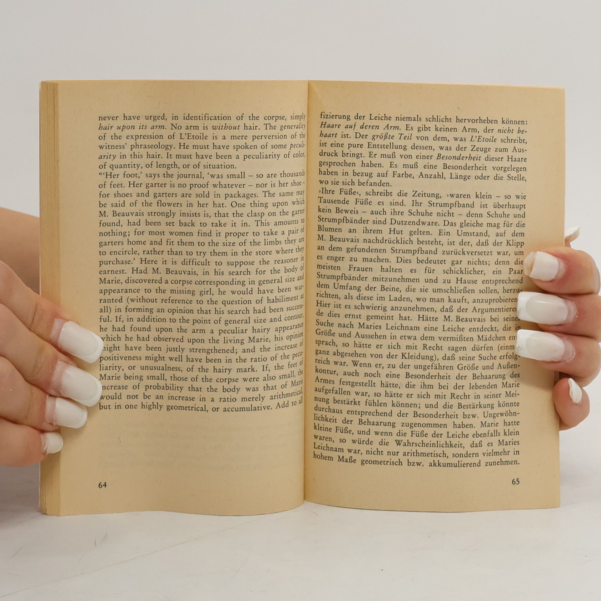 Edgar Allan Poe The Mystery of Marie Rogêt
