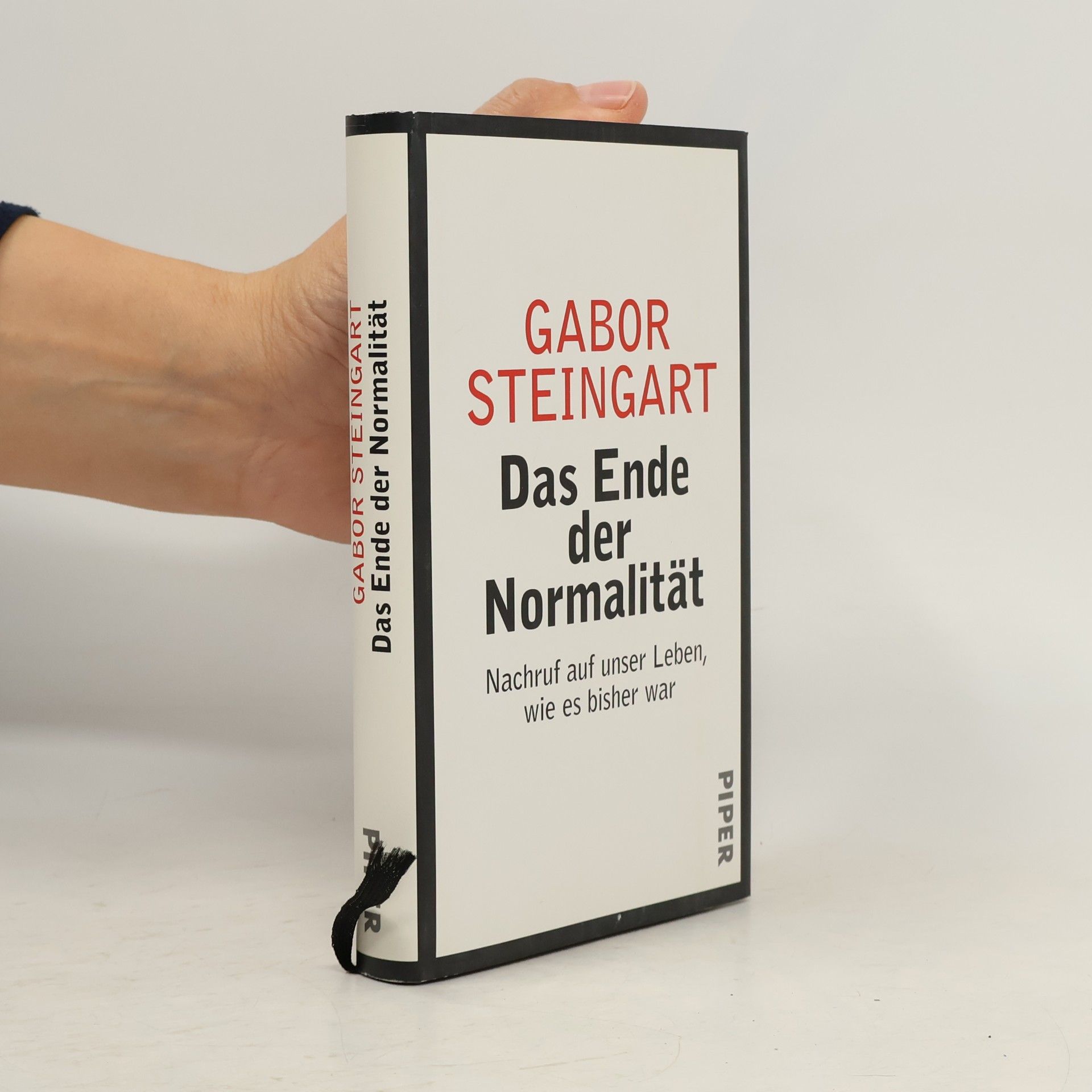 Gabor Steingart Das Ende der Normalität