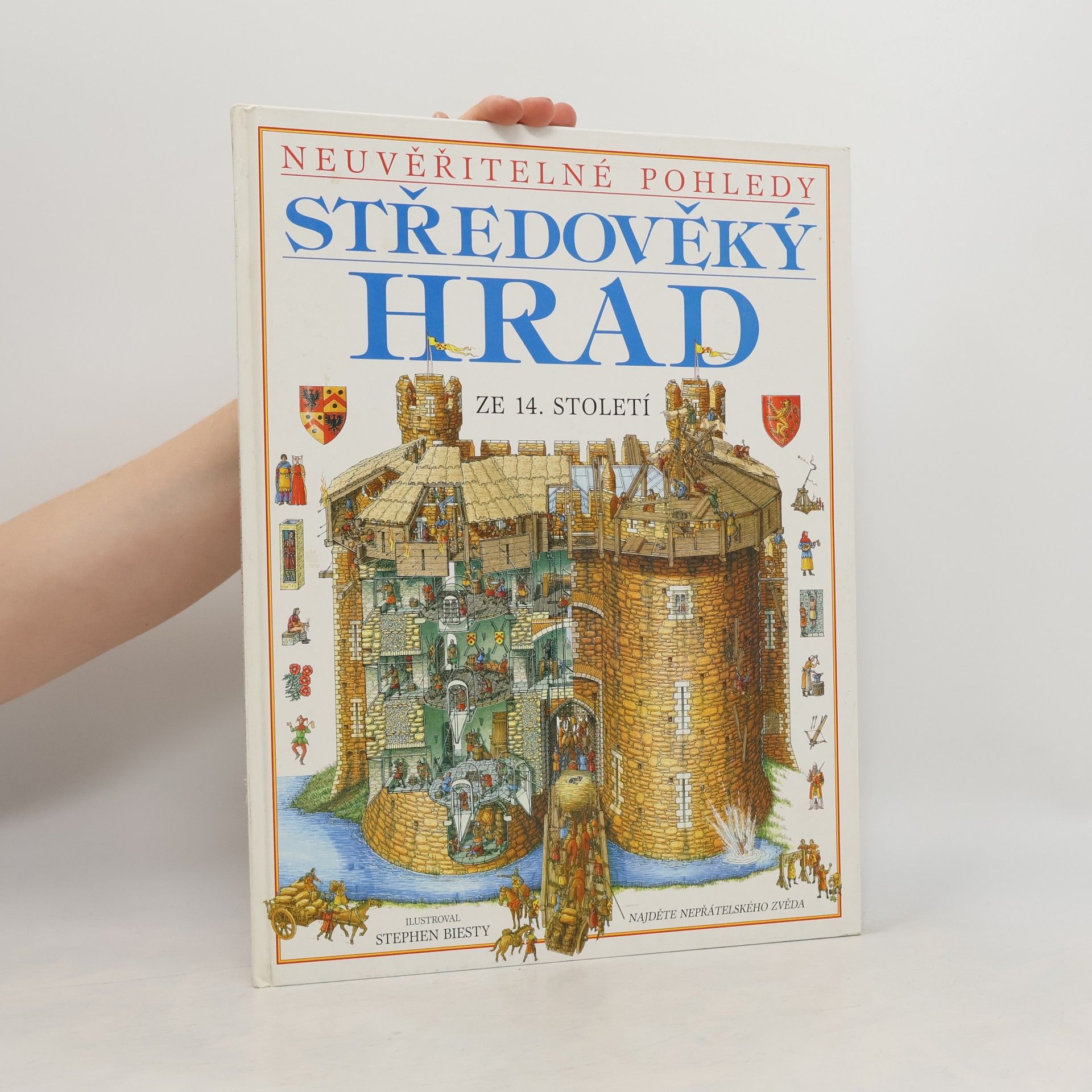 Stephen Biesty Středověký hrad [ze 14. století]