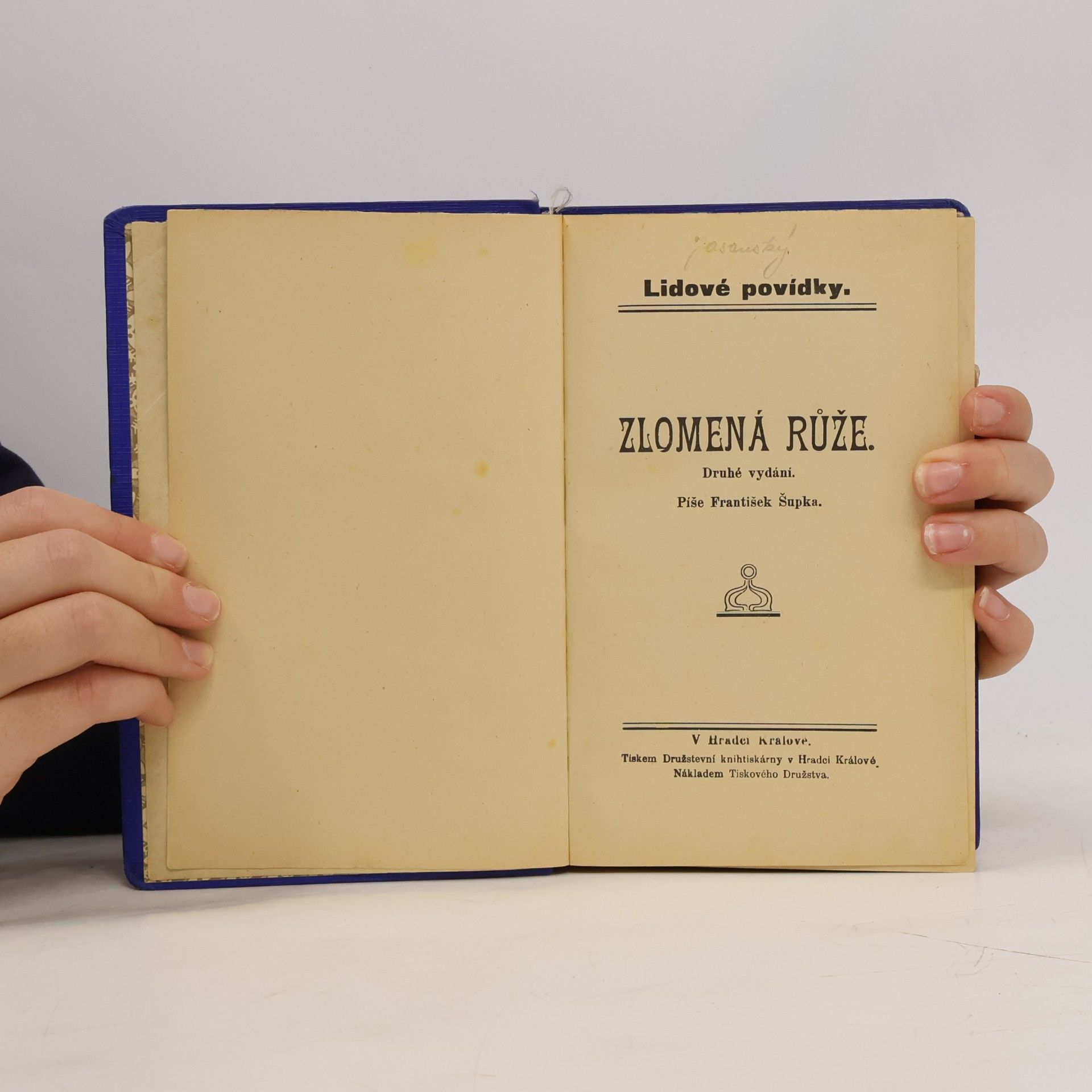 František Šupka Zlomená růže
