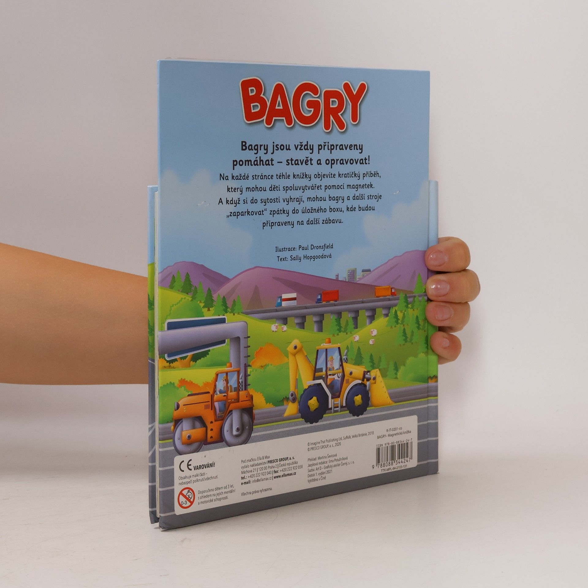 Paul Dronsfield Bagry : čteme a hrajeme si s magnetkami