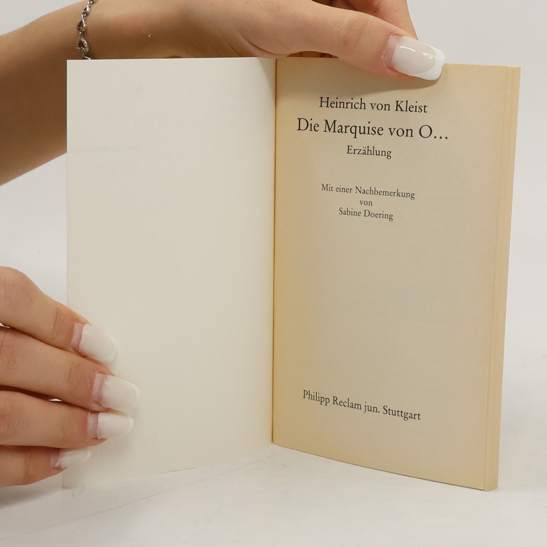 Heinrich von Kleist Die Marquise von O...
