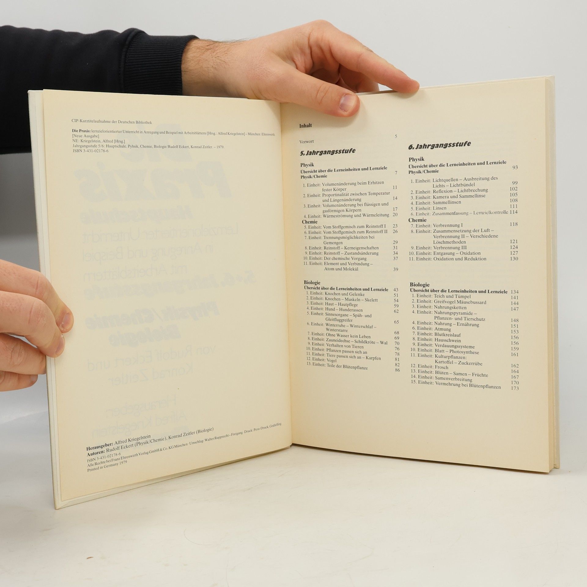 Alfred Kriegelstein Die Praxis. Physik, Chemie, Biologie