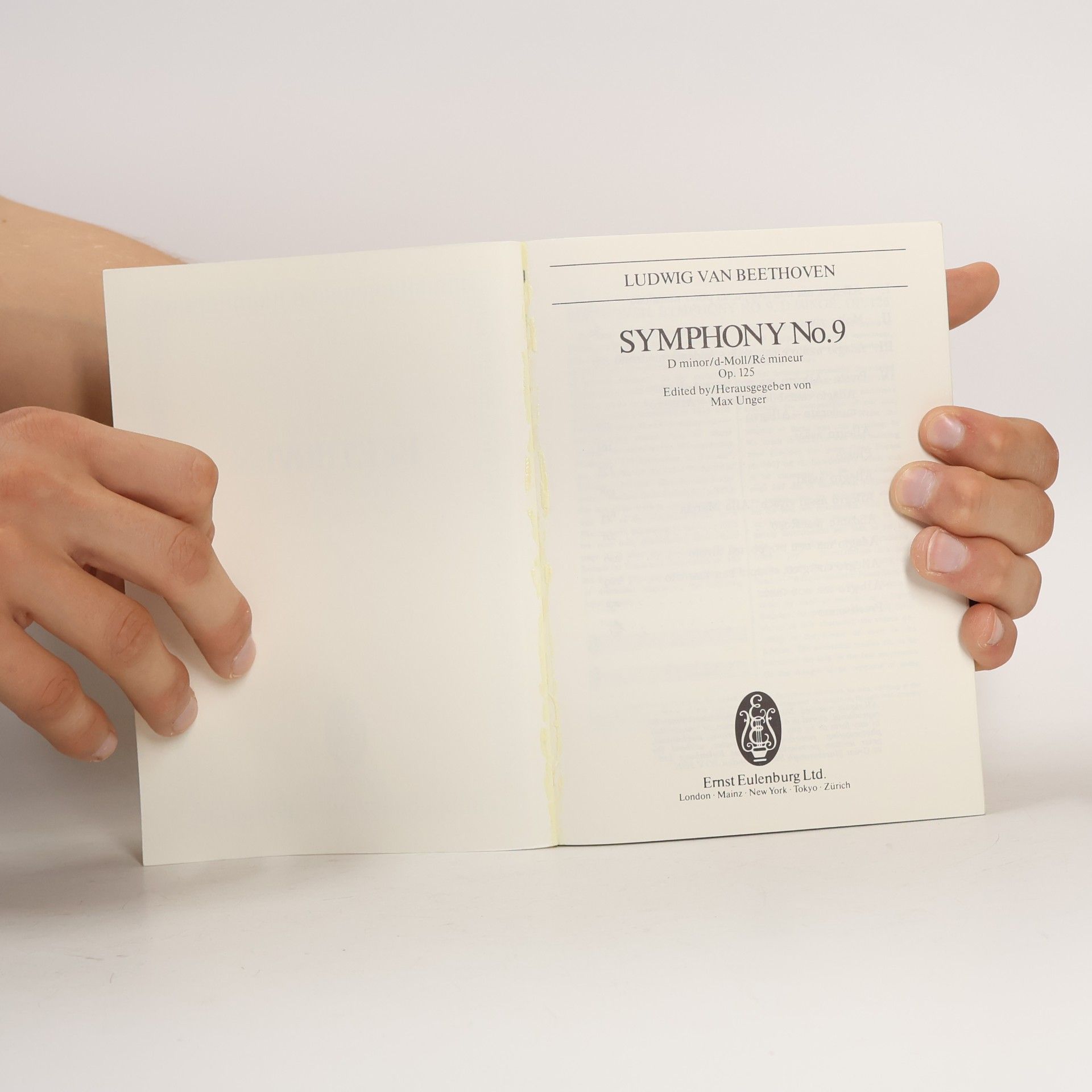 Ludwig van Beethoven Beethoven. Symphony No.9