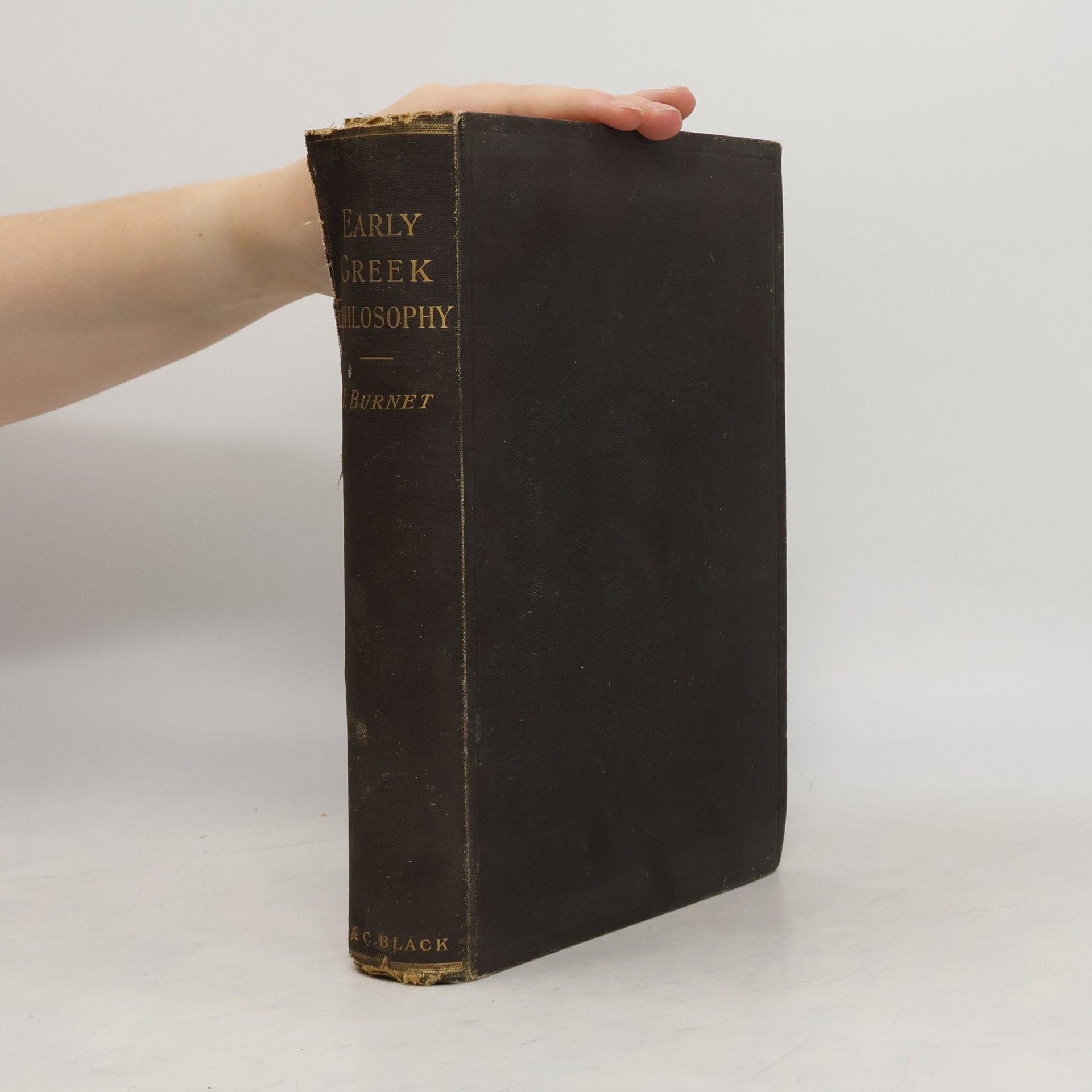 John Burnett Early Greek Philosophy