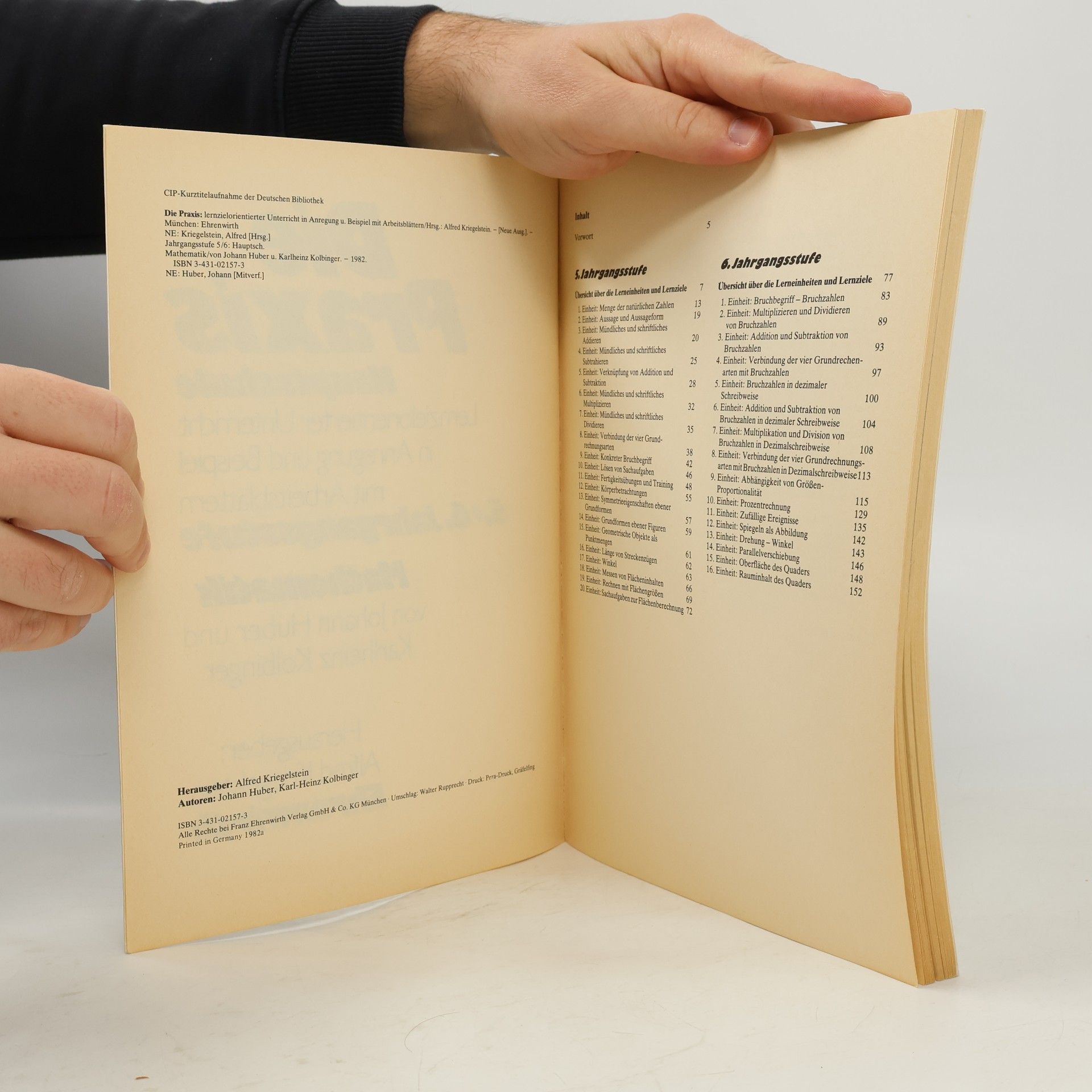 Johann Huber Die Praxis Hauptschule. Mathematik