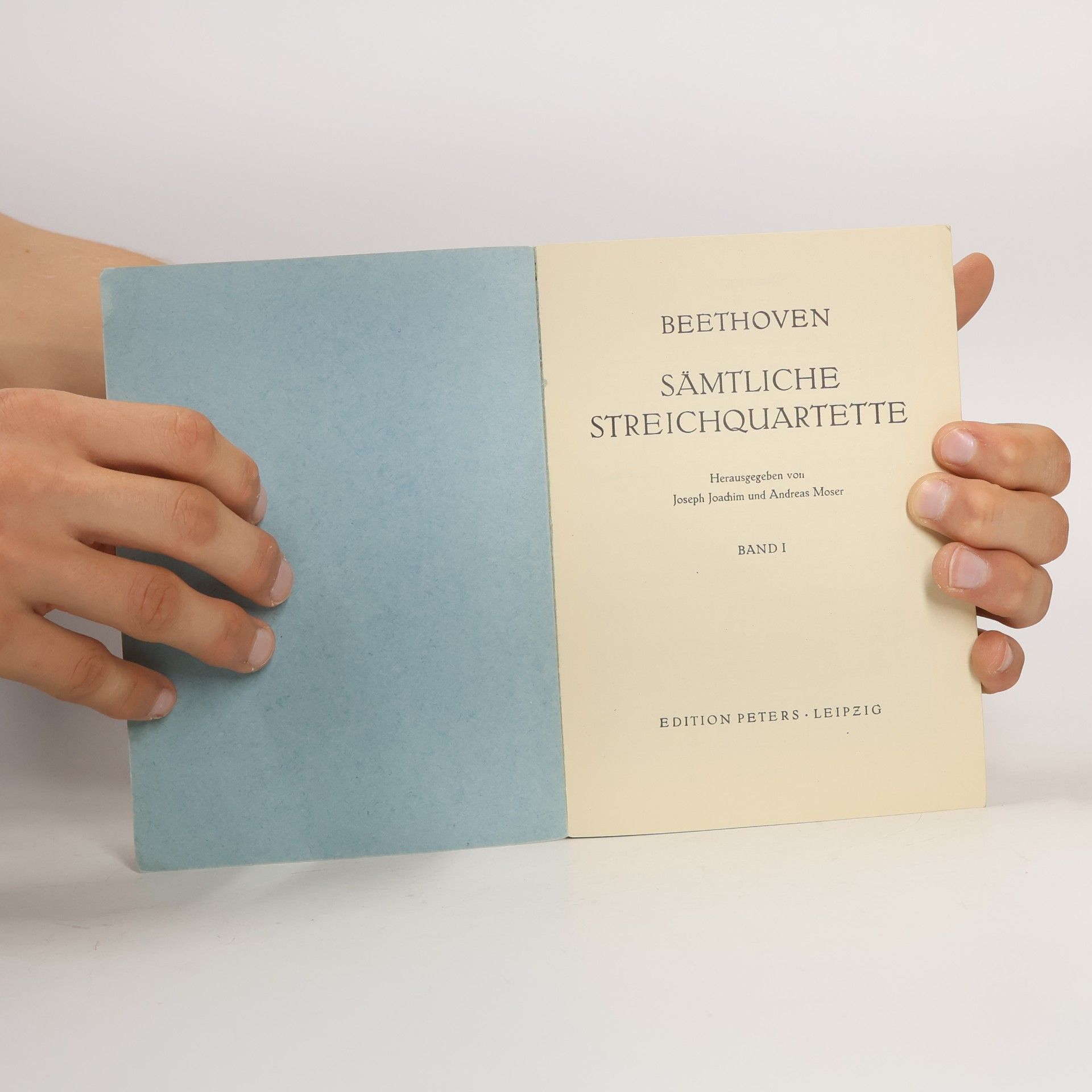 Ludwig van Beethoven Sämtliche Streichquartette, Band I: Op. 18