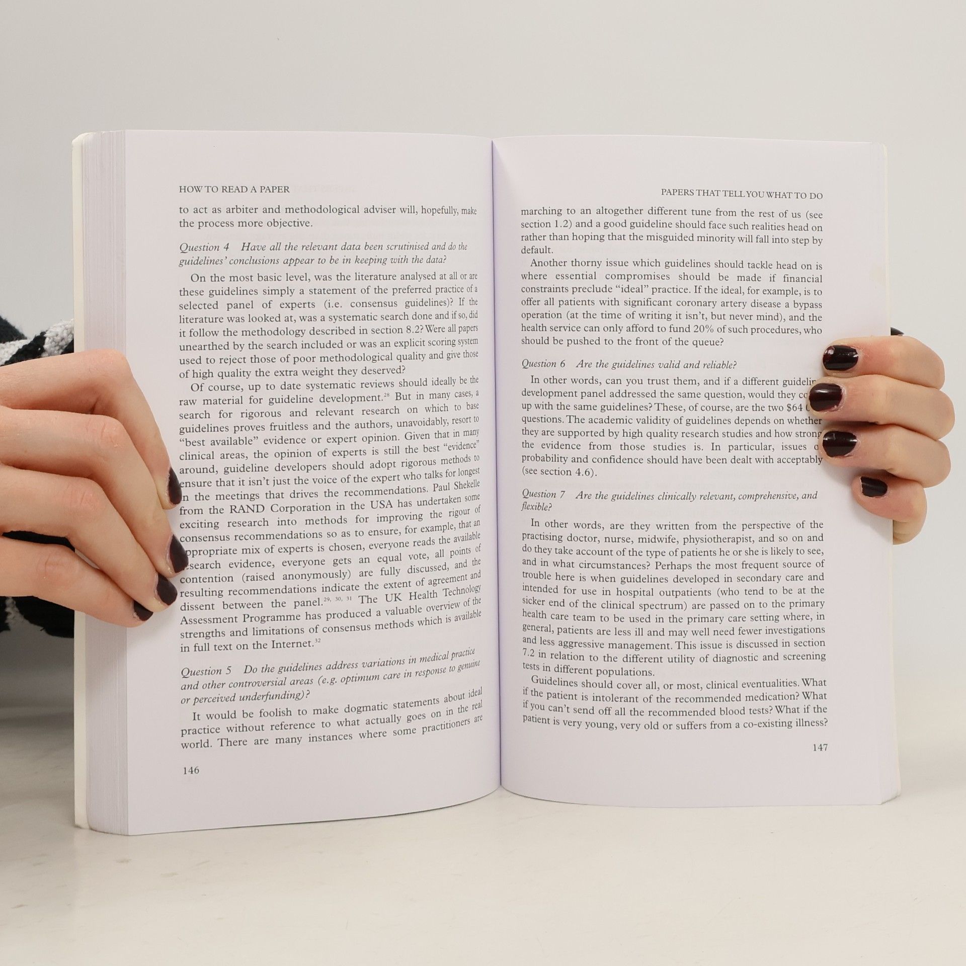 Trisha Greenhalgh How to Read a Paper