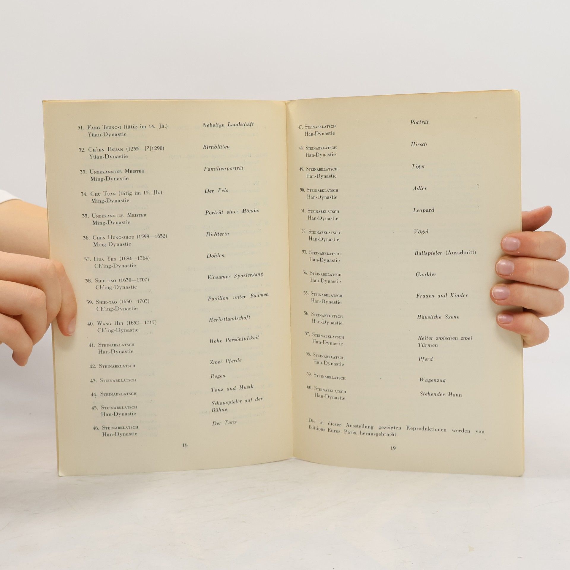 Various authors 2000 Jahre Chinesische Malerei