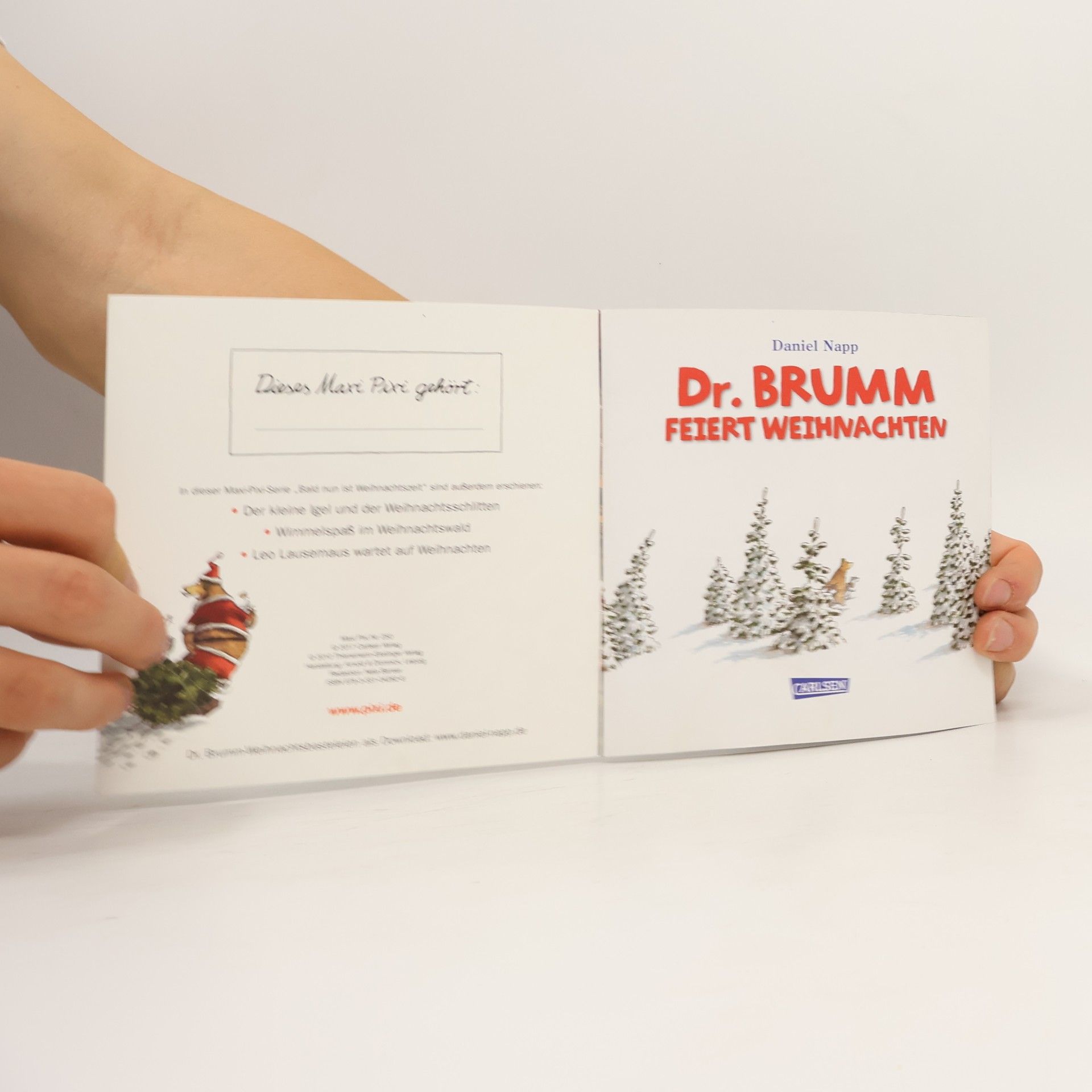 Daniel Napp Dr. Brumm feiert Weihnachten