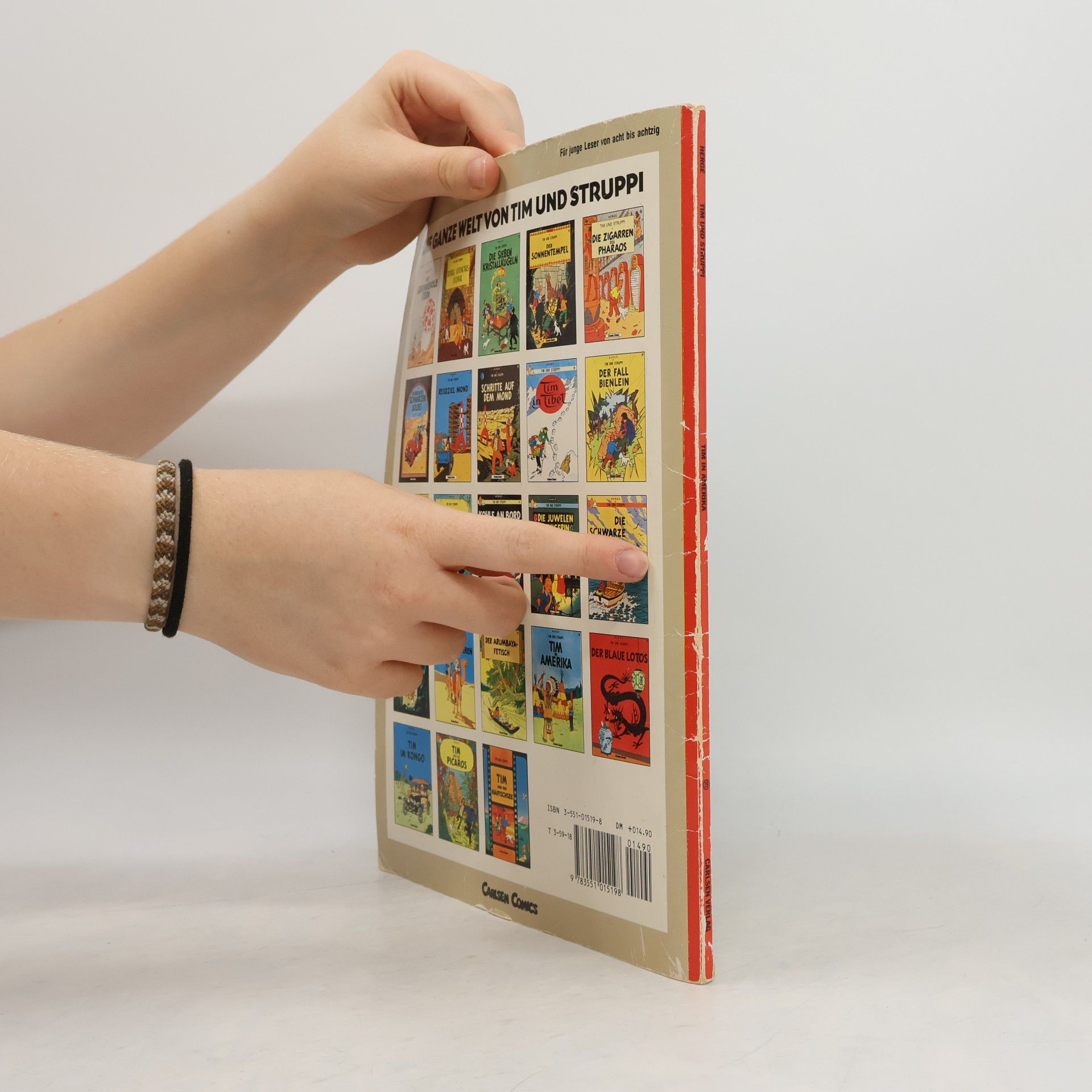 Hergé Tim in Amerika