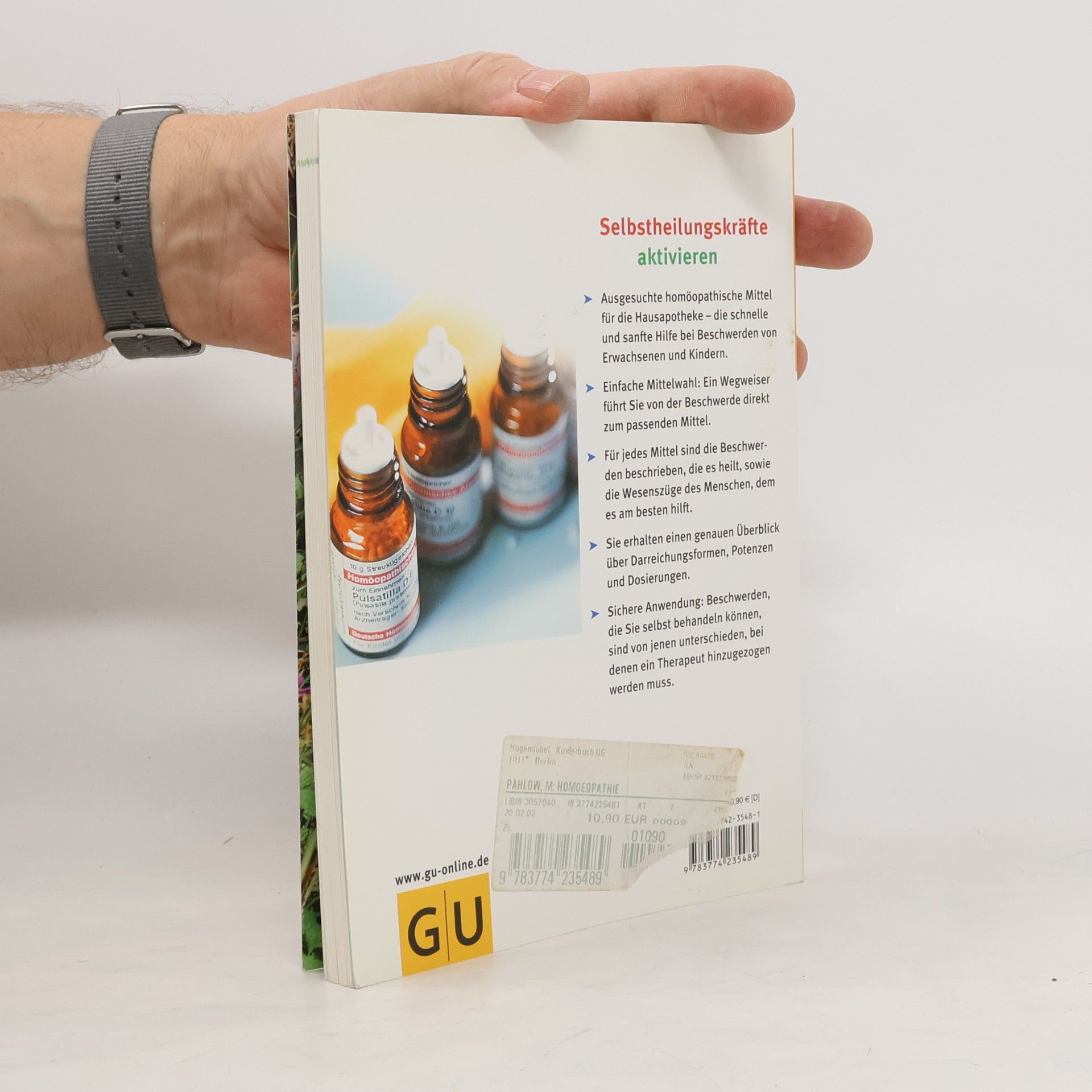 Mannfried Pahlow Homöopathie. Natürliche Selbsthilfe