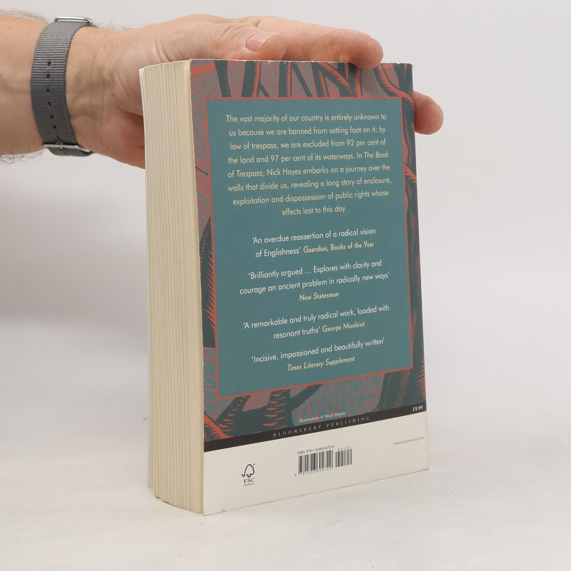 Nick Hayes The book of trespass. Crossing the lines that divide us