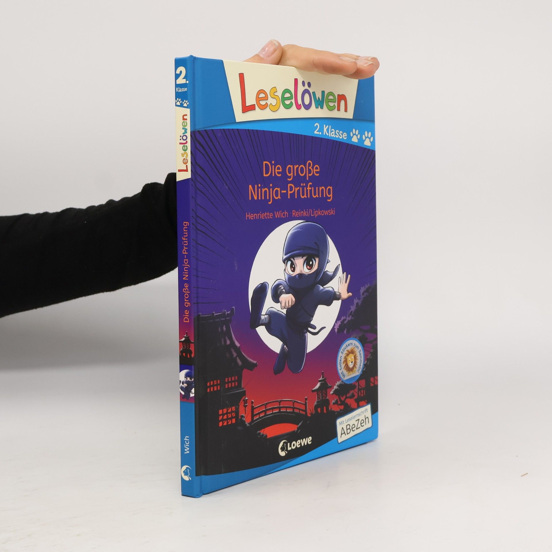 Henriette Wich Leselöwen 2. Klasse - Die große Ninja-Prüfung