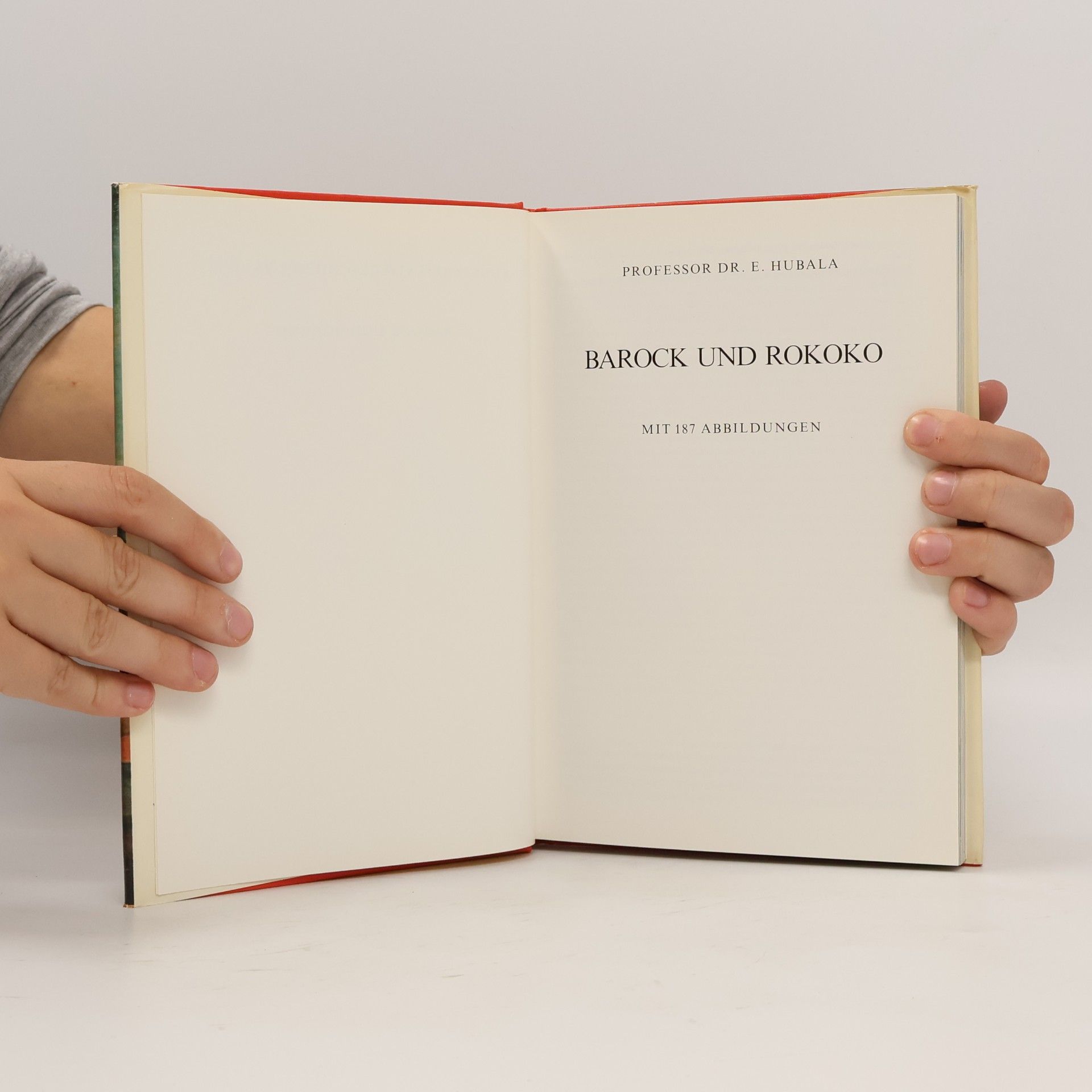 E. Hubala Barock und Rokoko