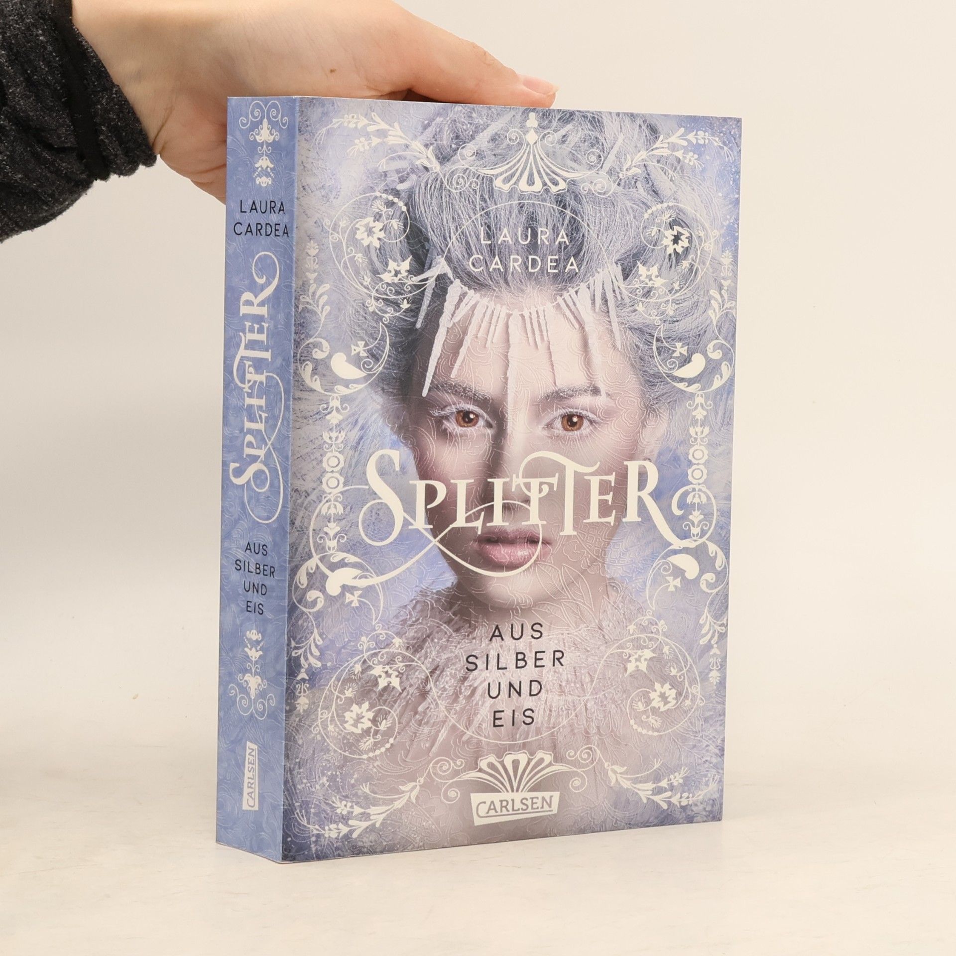Laura Cardea Splitter aus Silber und Eis