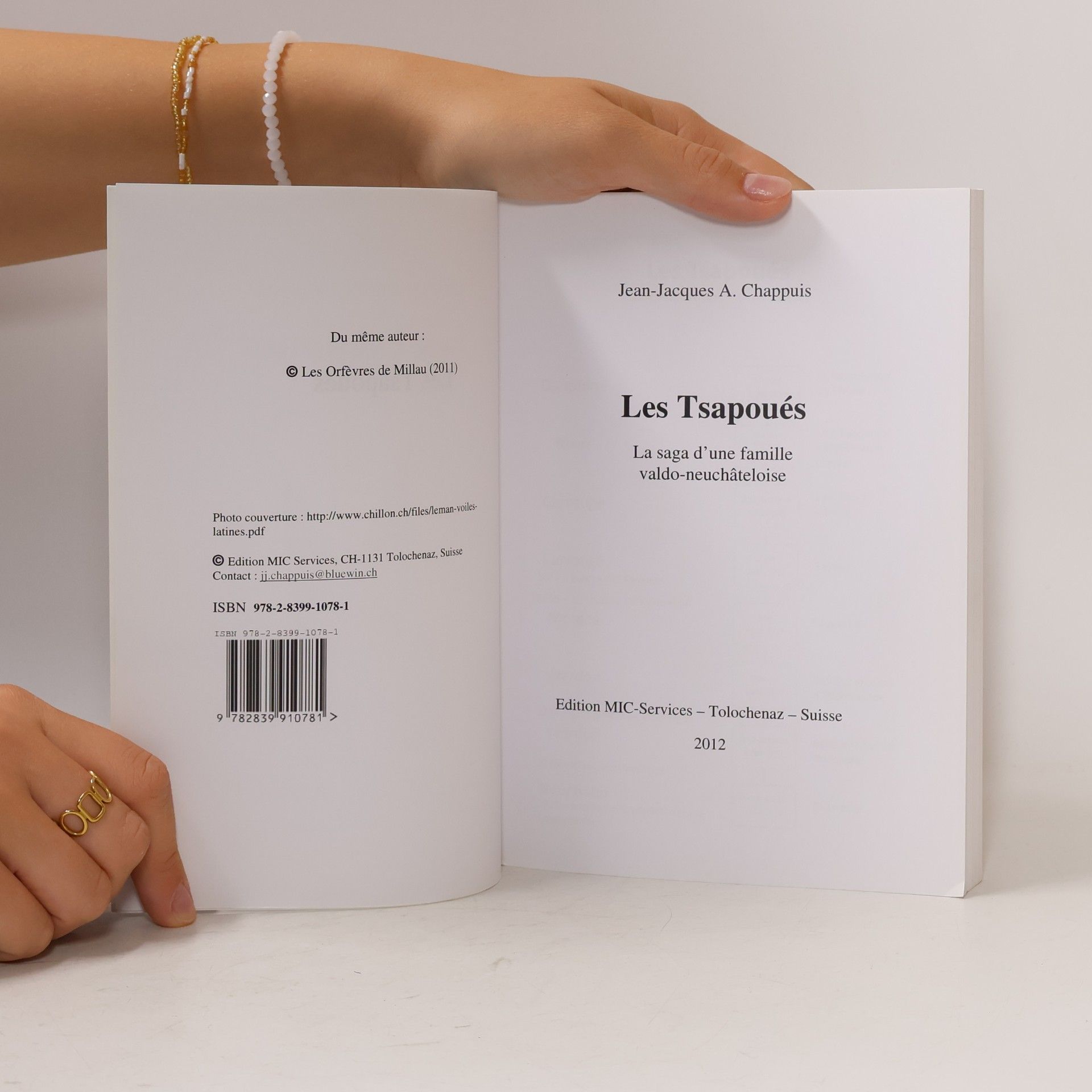 Jean-Jacques A. Chappuis Les Tsapoués