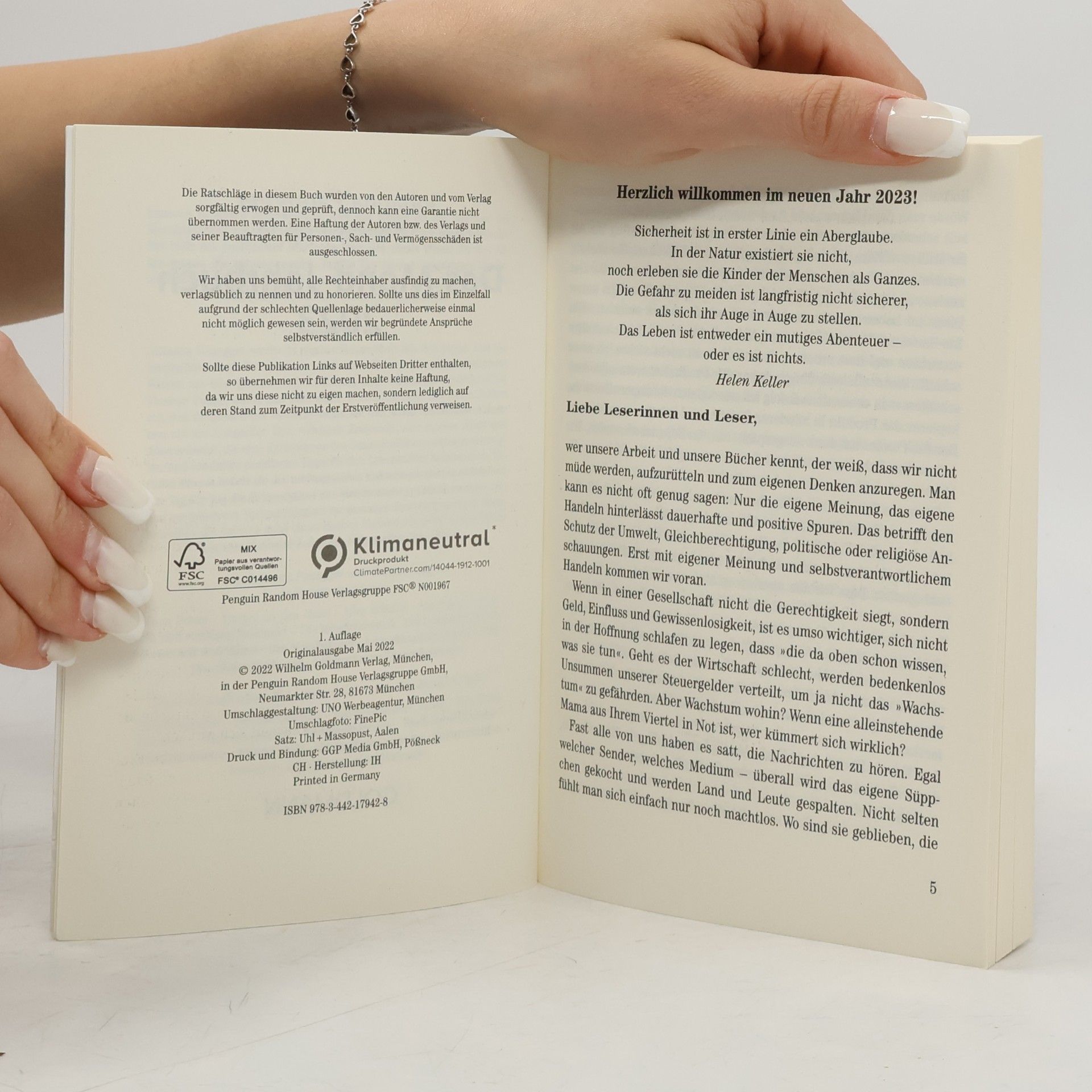 Johanna Paungger Poppe Das Mond-Jahrbuch 2023: Das Original. Mit Tätigkeitssymbolen