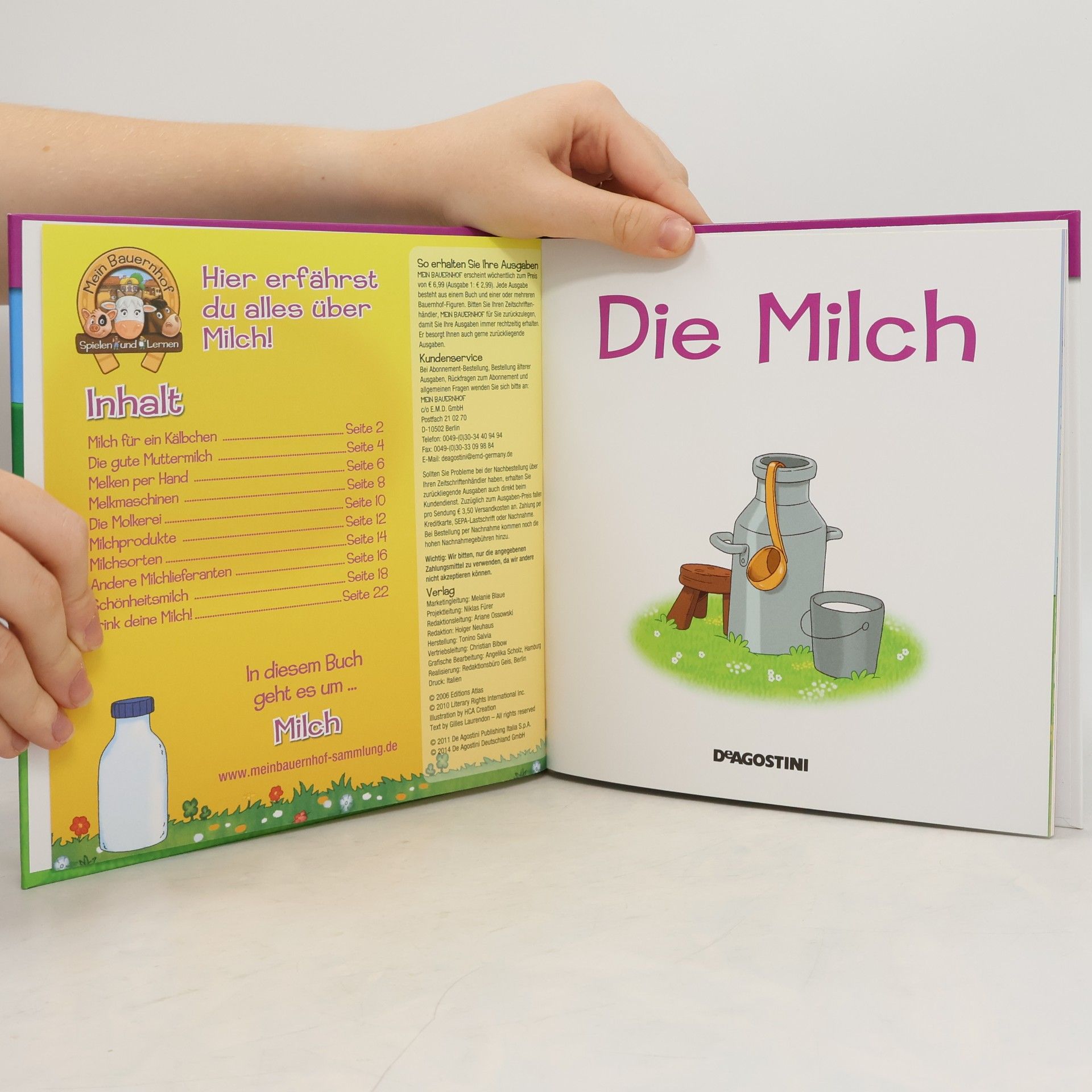 kolektiv Erzeugnisse vom Bauernhof 39. Die Milch