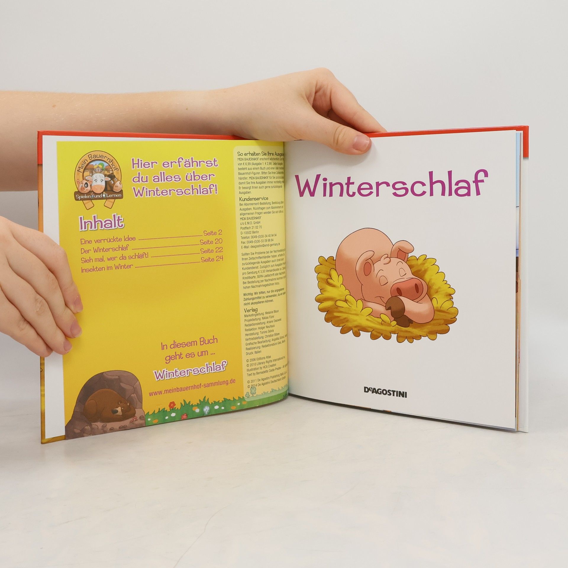 Bernadette Costa-Prades Abenteuer auf dem Bauernhof 43. Winterschlaf