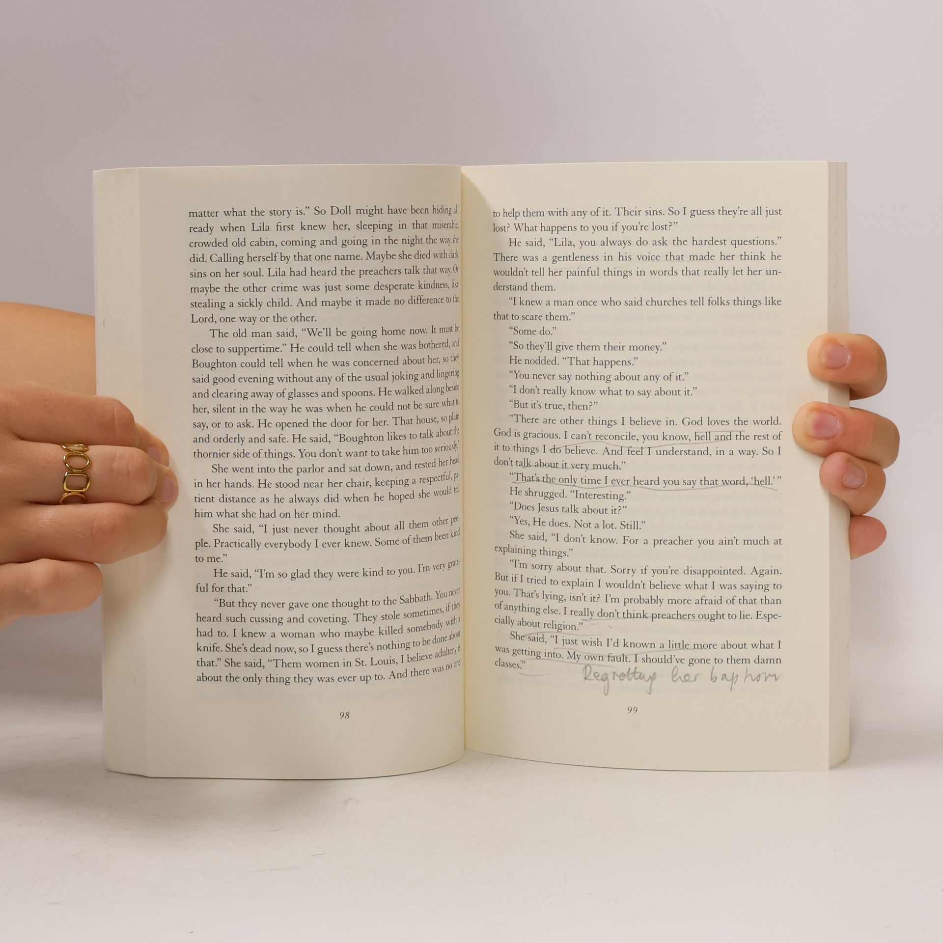 Marilynne Robinson Lila, English edition