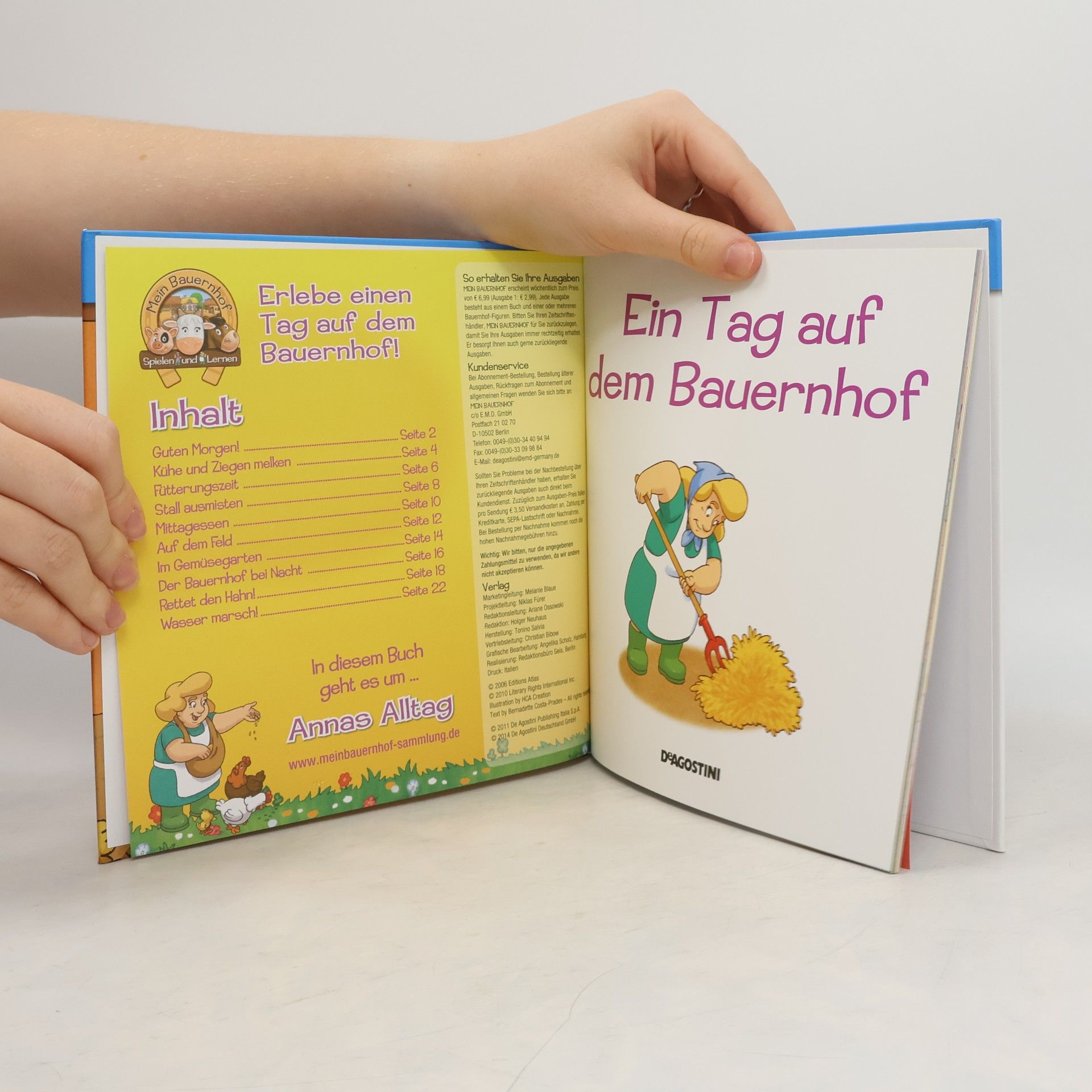 Bernadette Costa-Prades Leben auf dem Bauernhof 41. Ein Tag auf dem Bauernhof