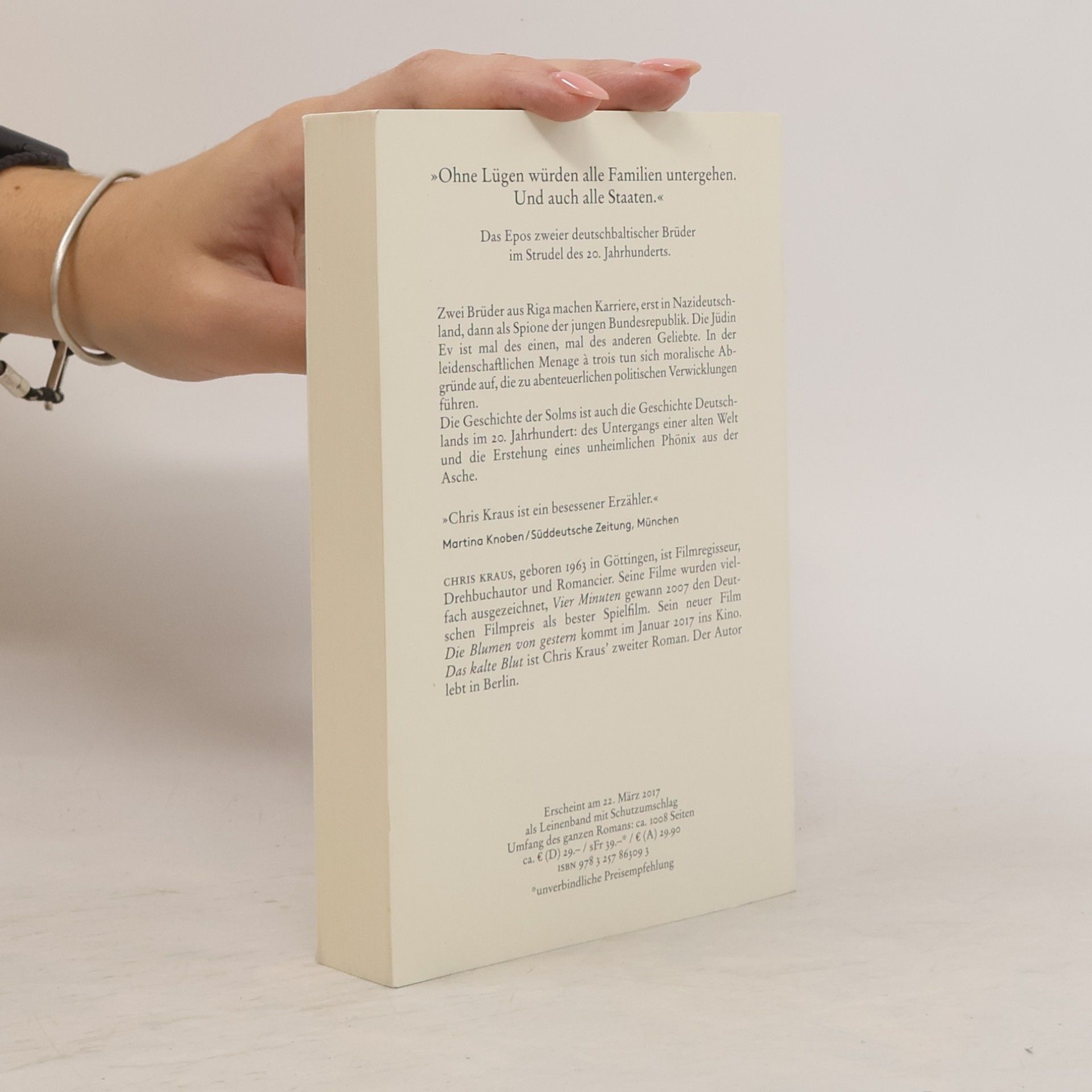 Chris Kraus Das kalte Blut