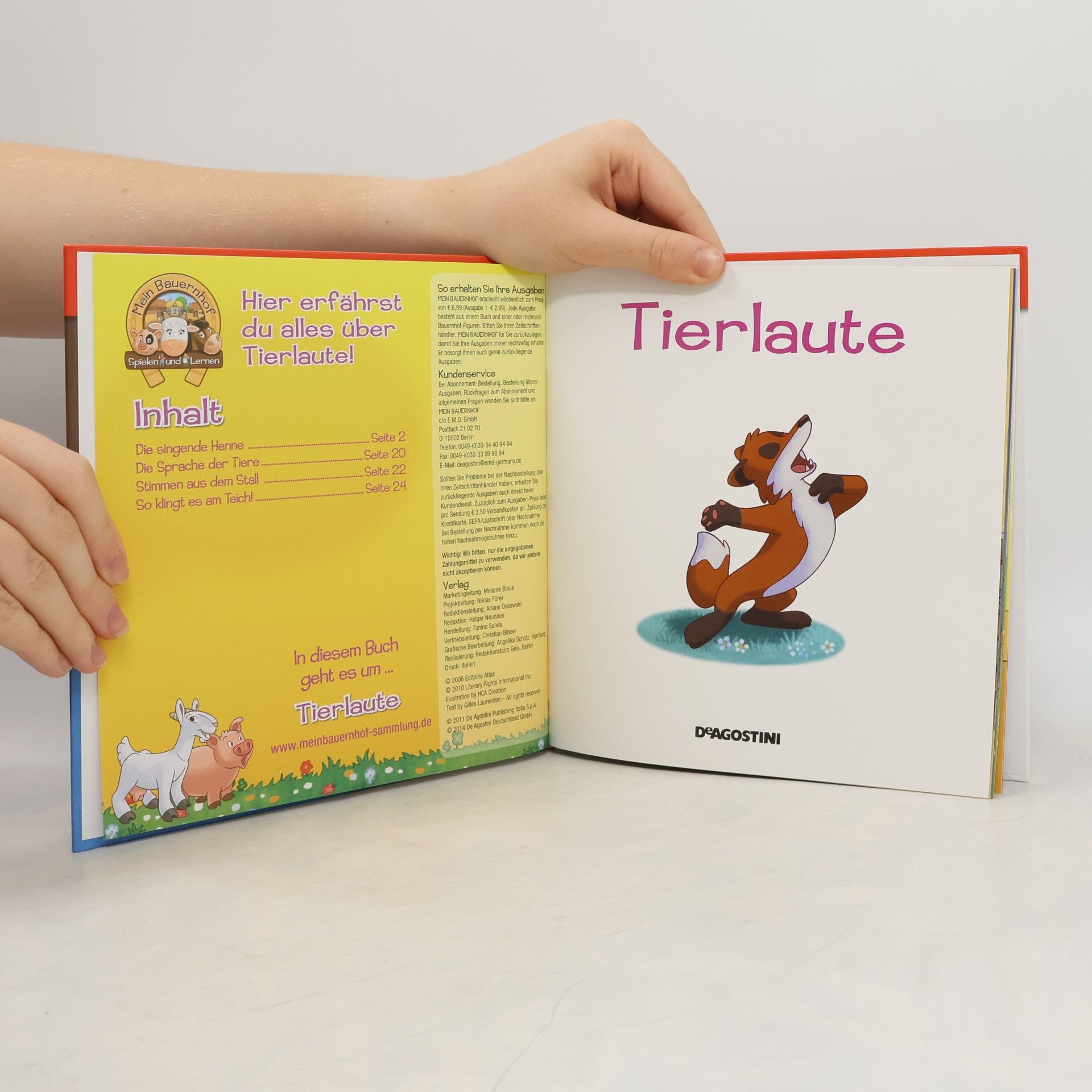 HCA Creation Tierlaute