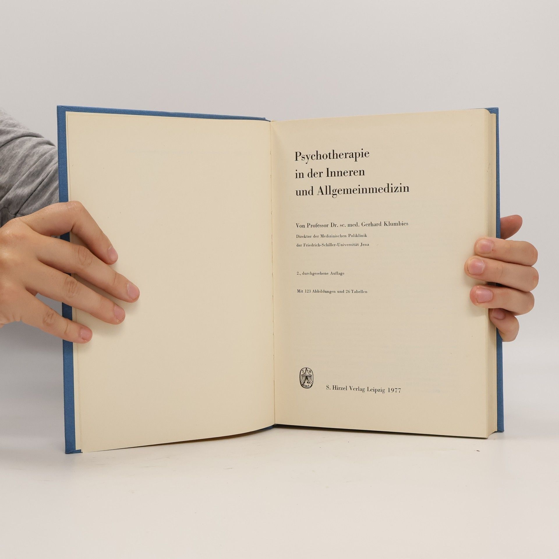 Gerhard Klumbies Psychotherapie in der Inneren und Allgemeinmedizin