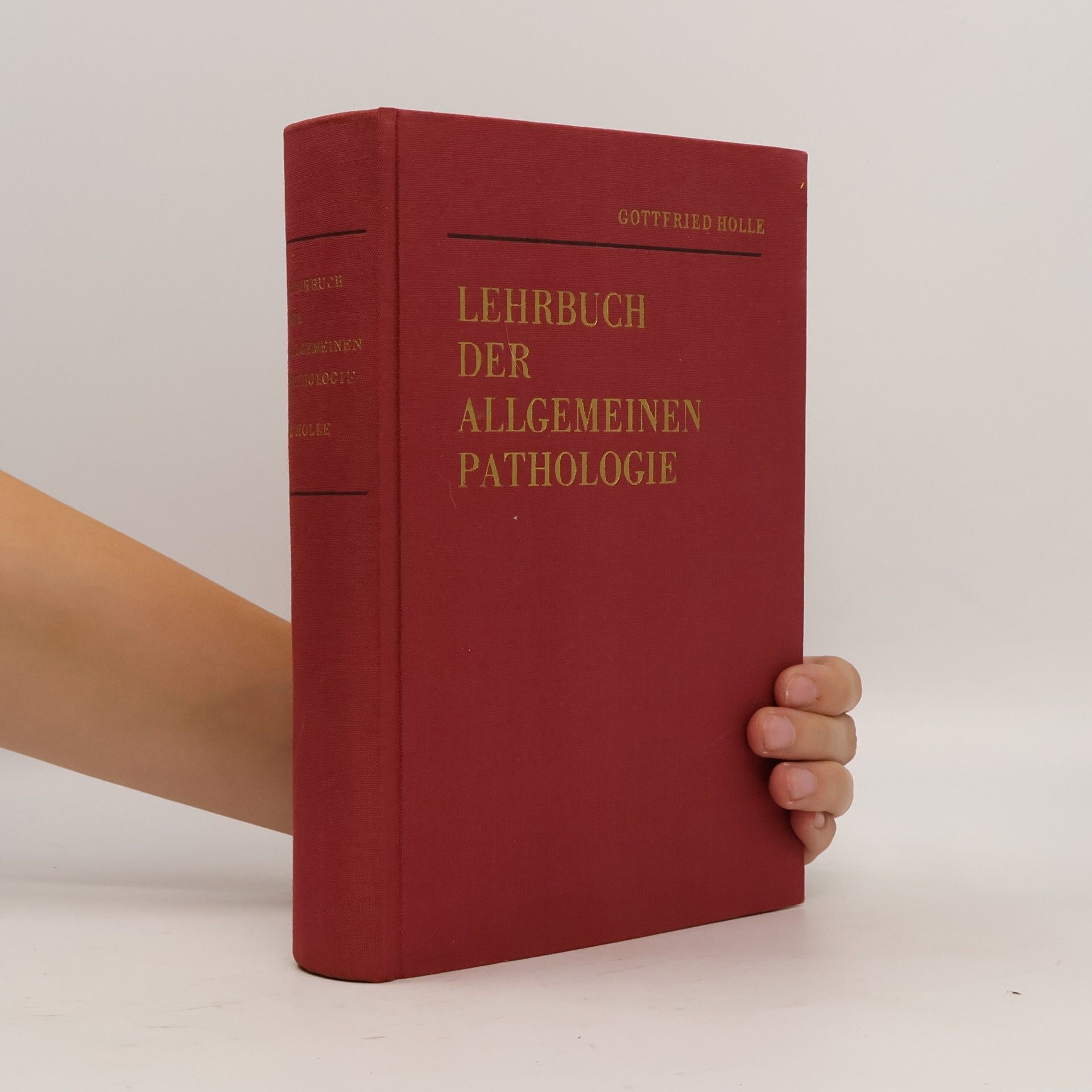 LEHRBUCH DER ALLGEMEINEN PATHOLOGIE