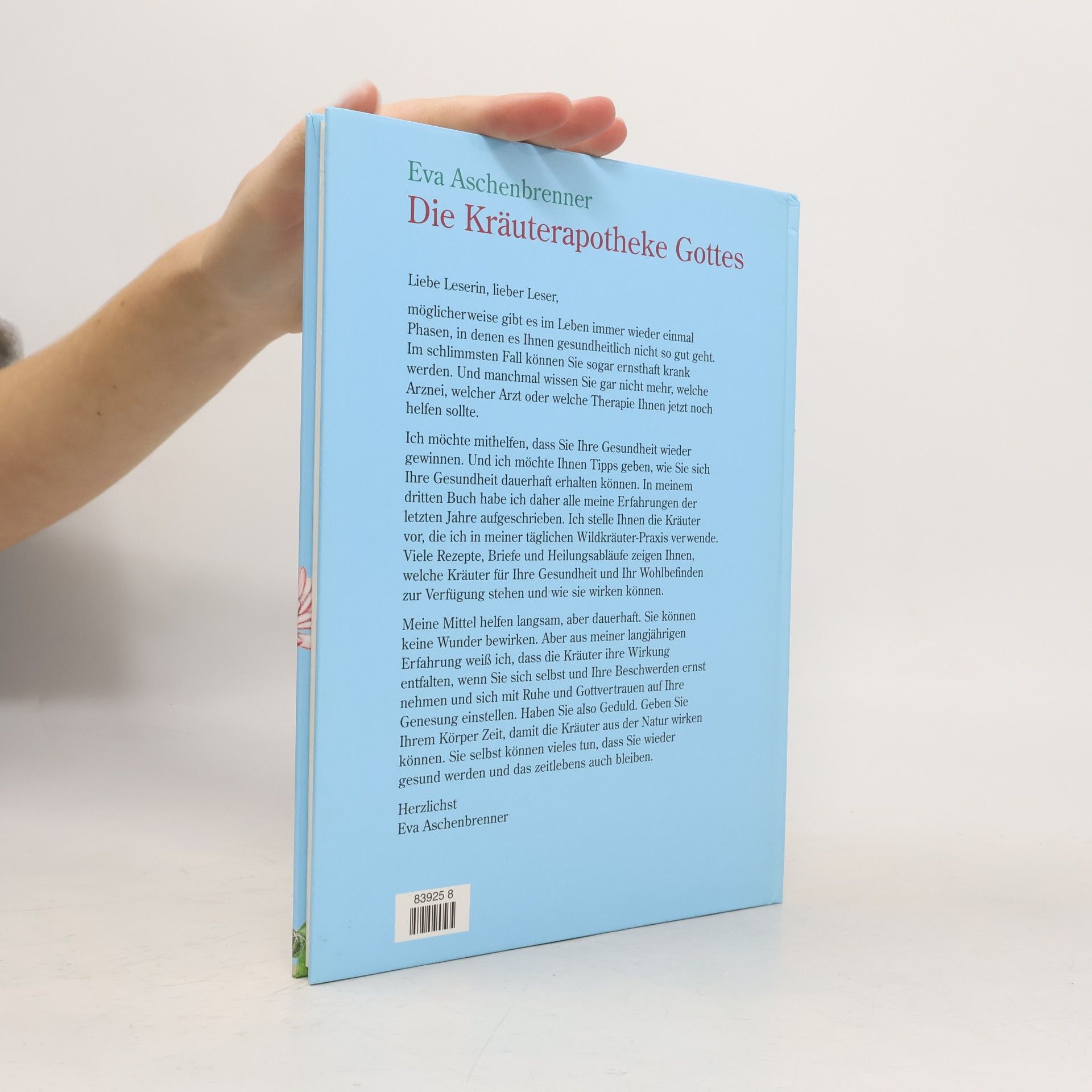 Eva Aschenbrenner Die Kräuterapotheke Gottes