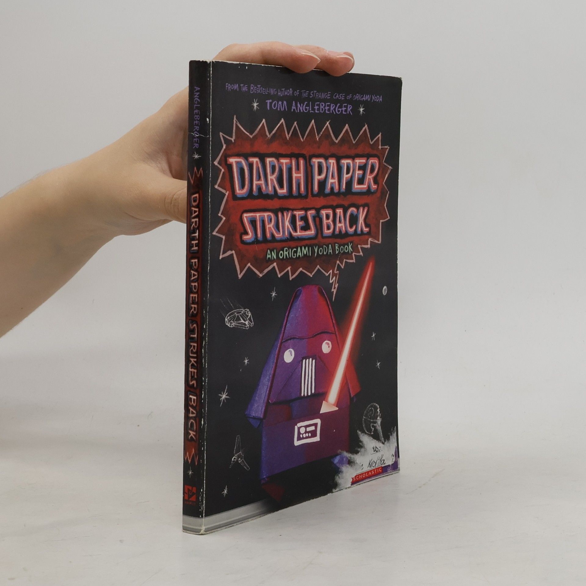 Tom Angleberger Darth Paper Strikes Back