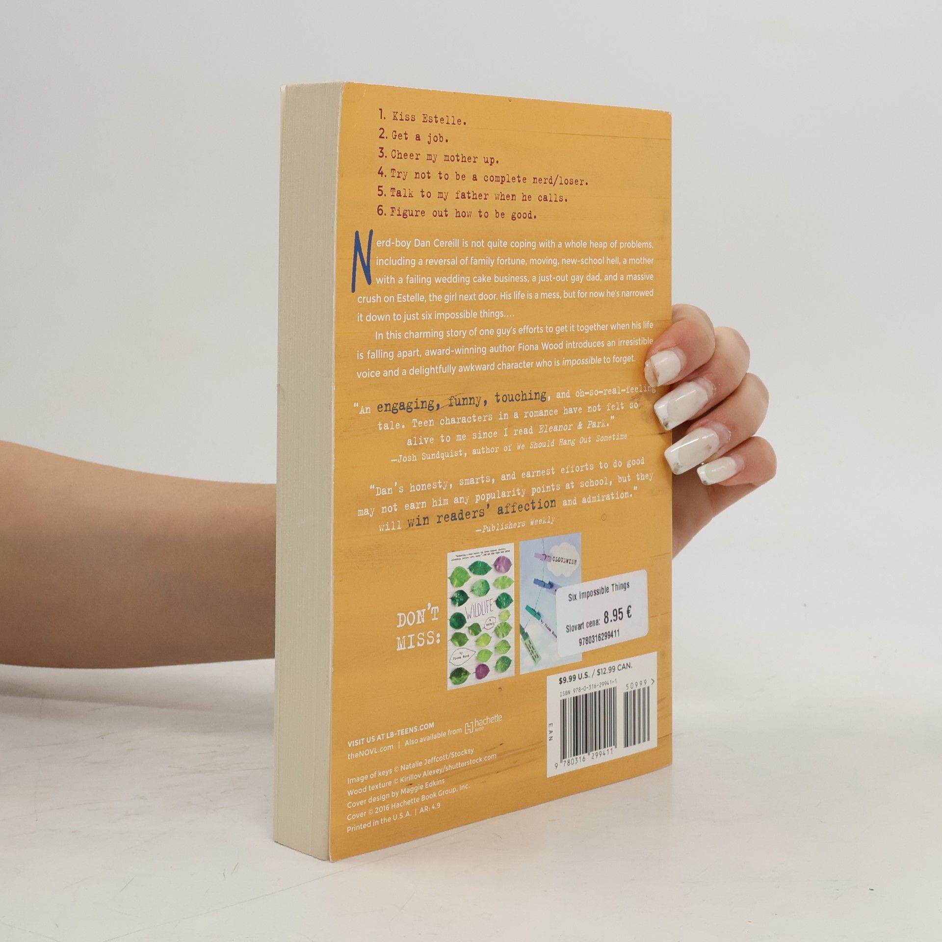 Fiona Wood Six Impossible Things