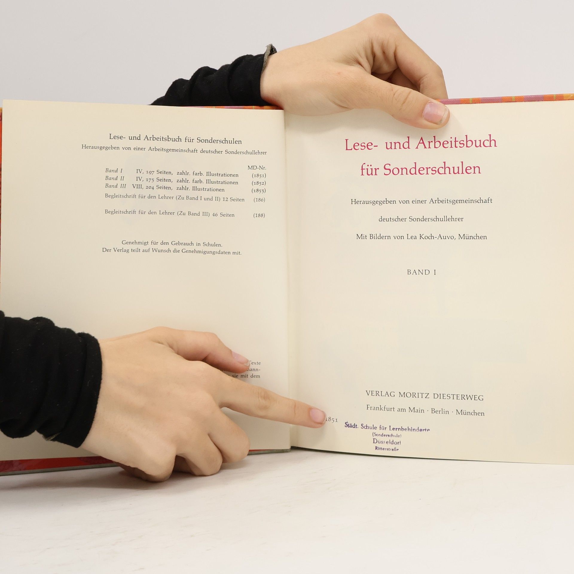 Kolektív autorov Lese- und Arbeitsbuch für Sonderschulen 1