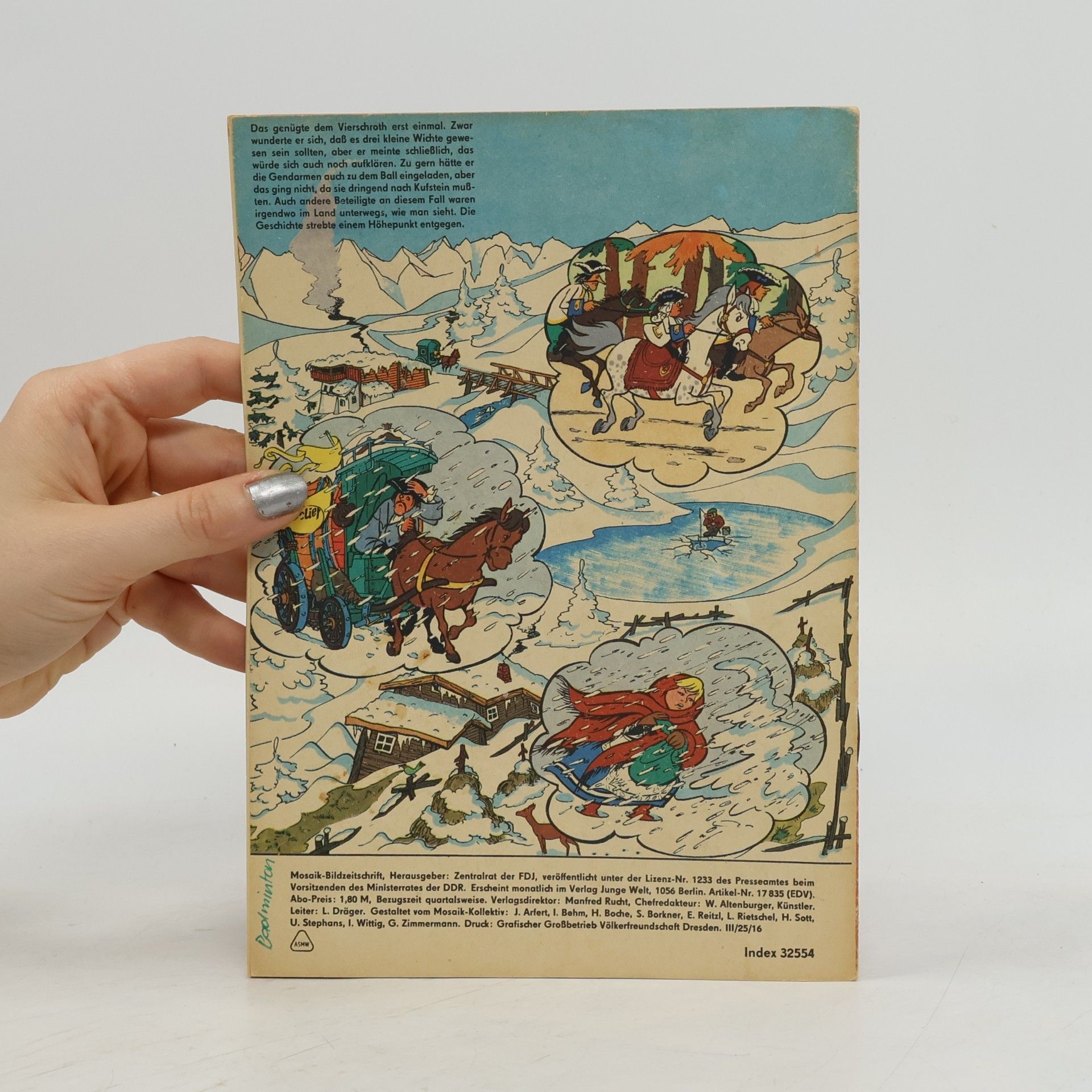 Autorenkollektiv Mosaik 12/1978 Das Höhlenwunder