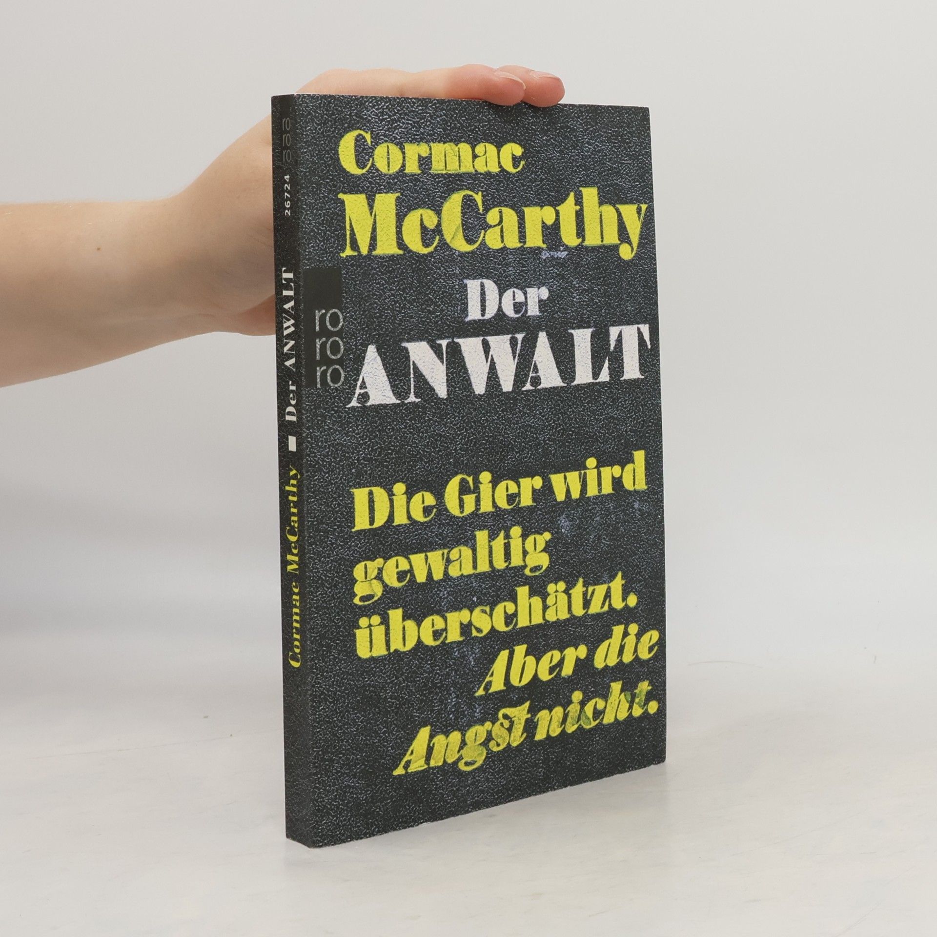 Cormac McCarthy Der Anwalt