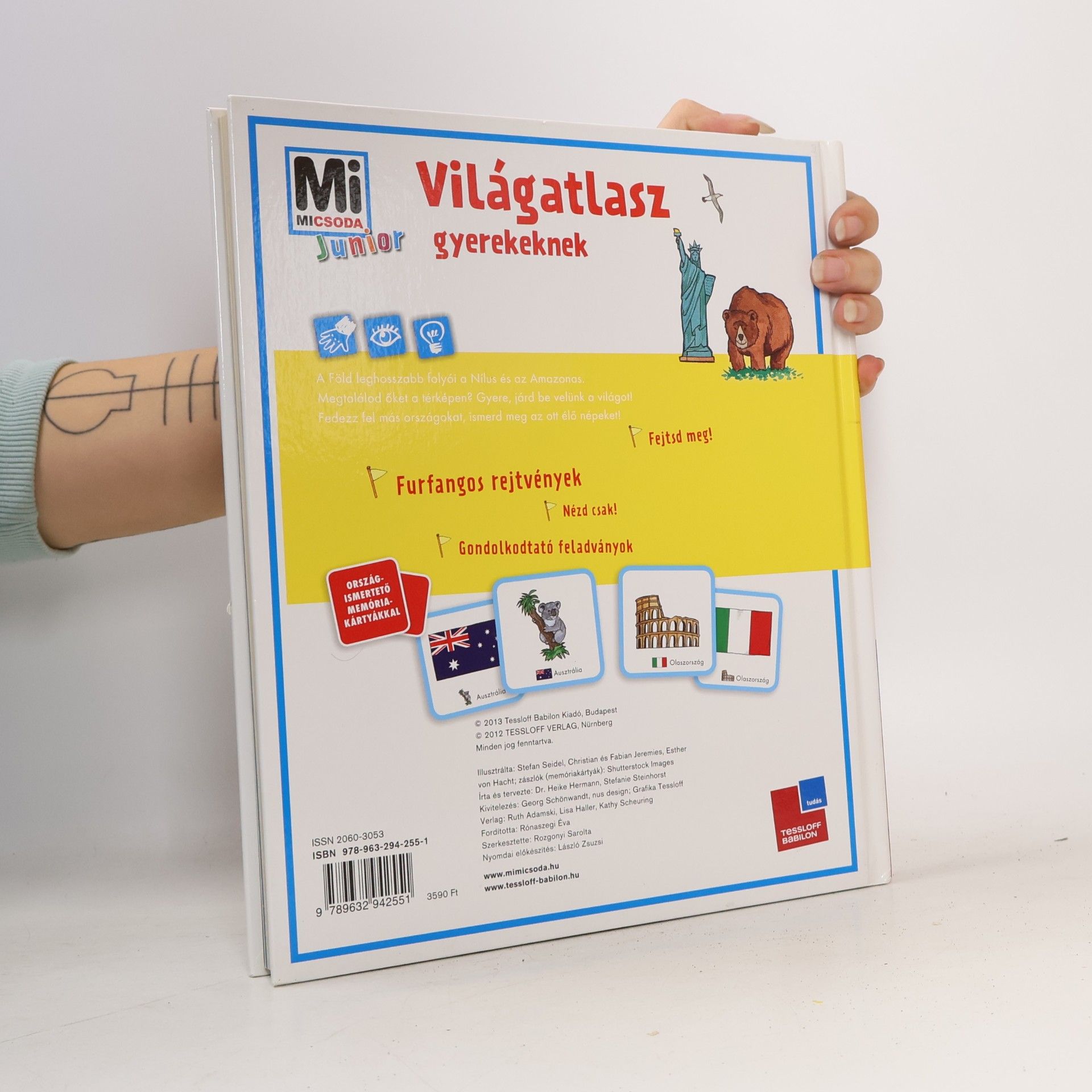 Heike Herrman Világatlasz gyerekeknek