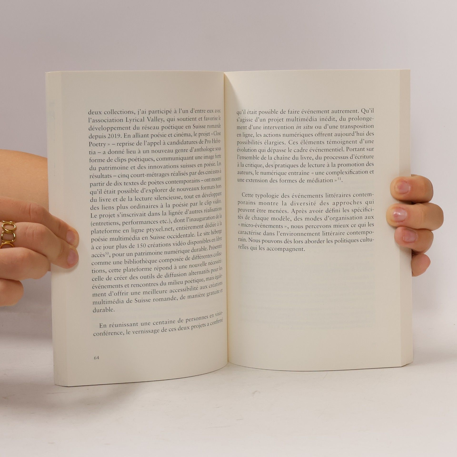 Thorimbert, Marie L'EVENEMENT LITTERAIRE: UNE NOUVELLE CULTURE LIVRE