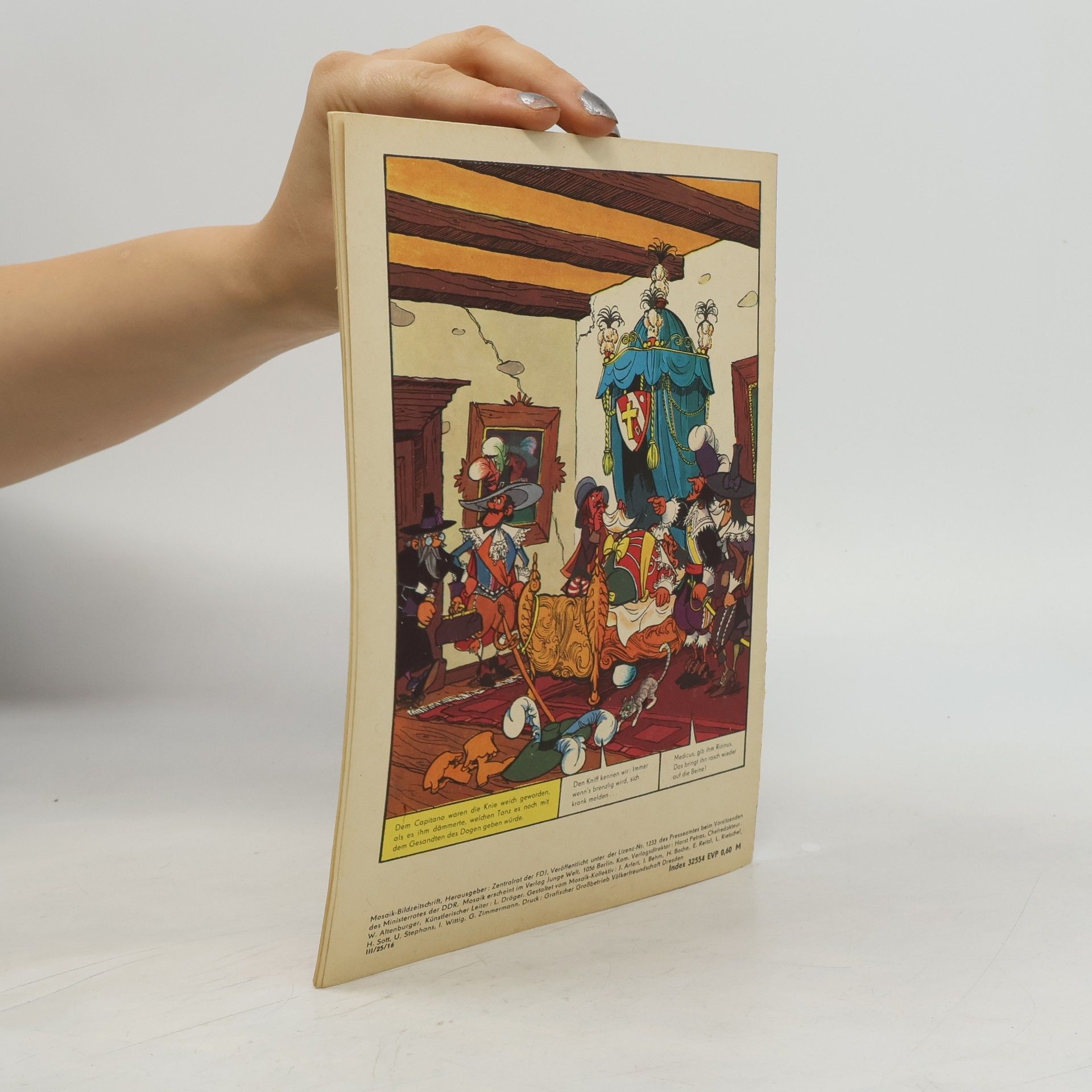 Autorenkollektiv Mosaik 3/1976. Das Mühlneschiff