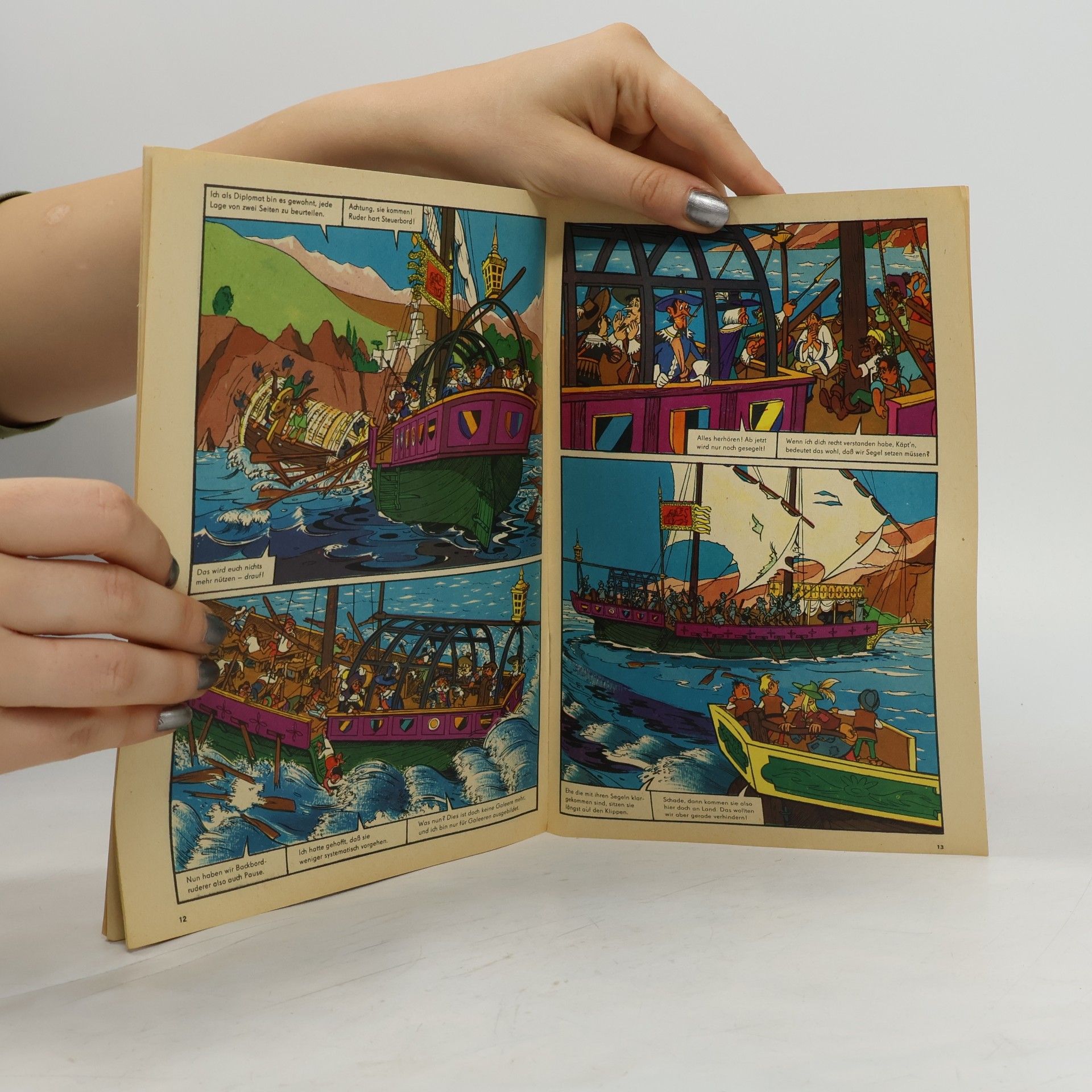 Autorenkollektiv Mosaik 3/1976. Das Mühlneschiff