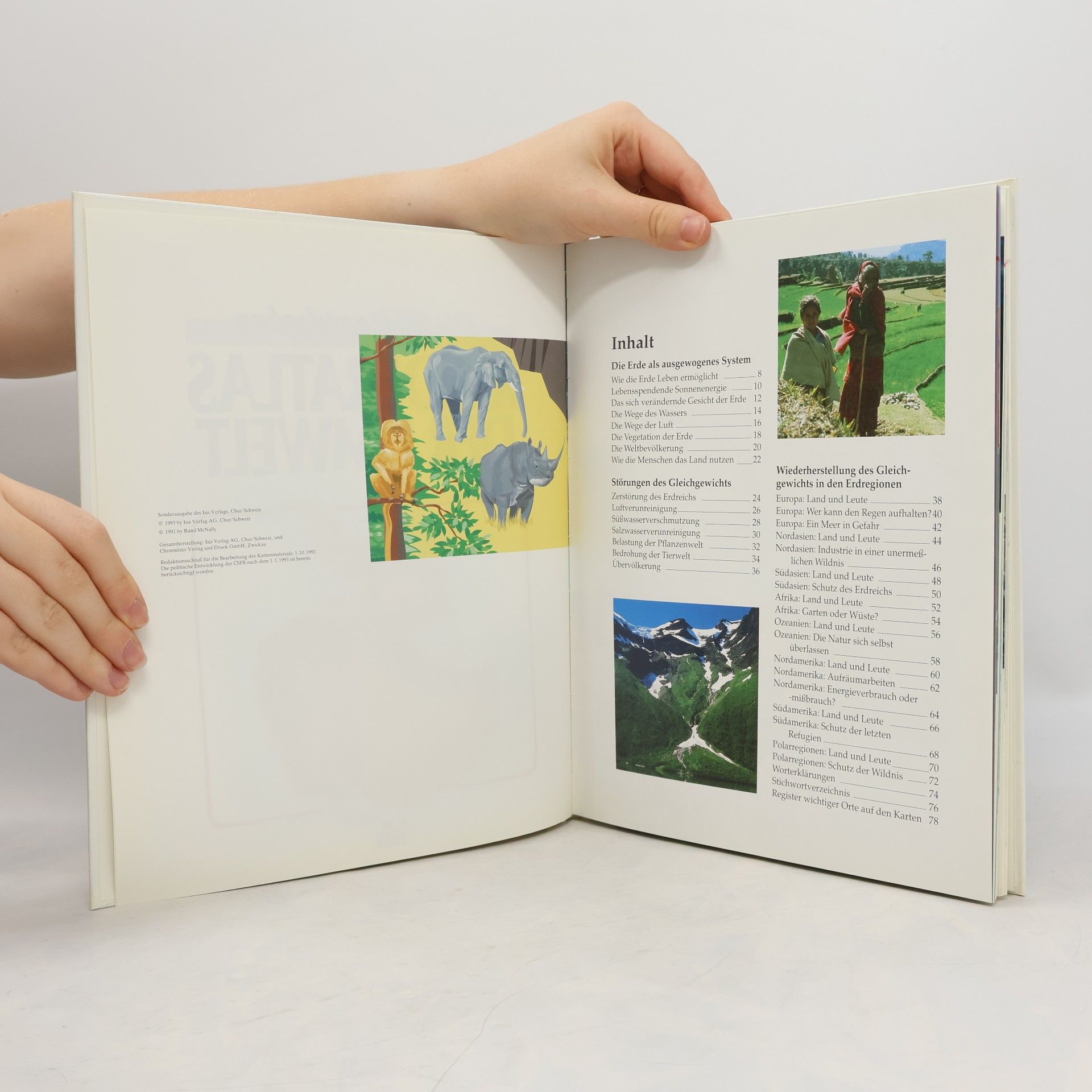 Autorenkollektiv Kinderatlas der Umwelt. Die Welt entdecken
