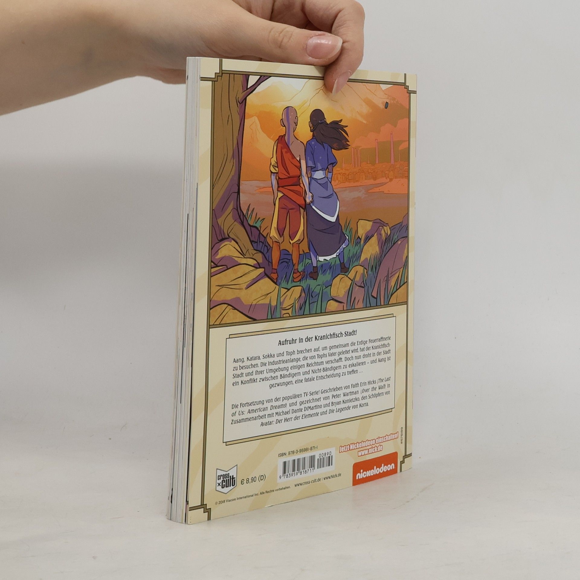 Faith Erin Hicks Avatar: Der Herr der Elemente - 1: Ungleichgewicht