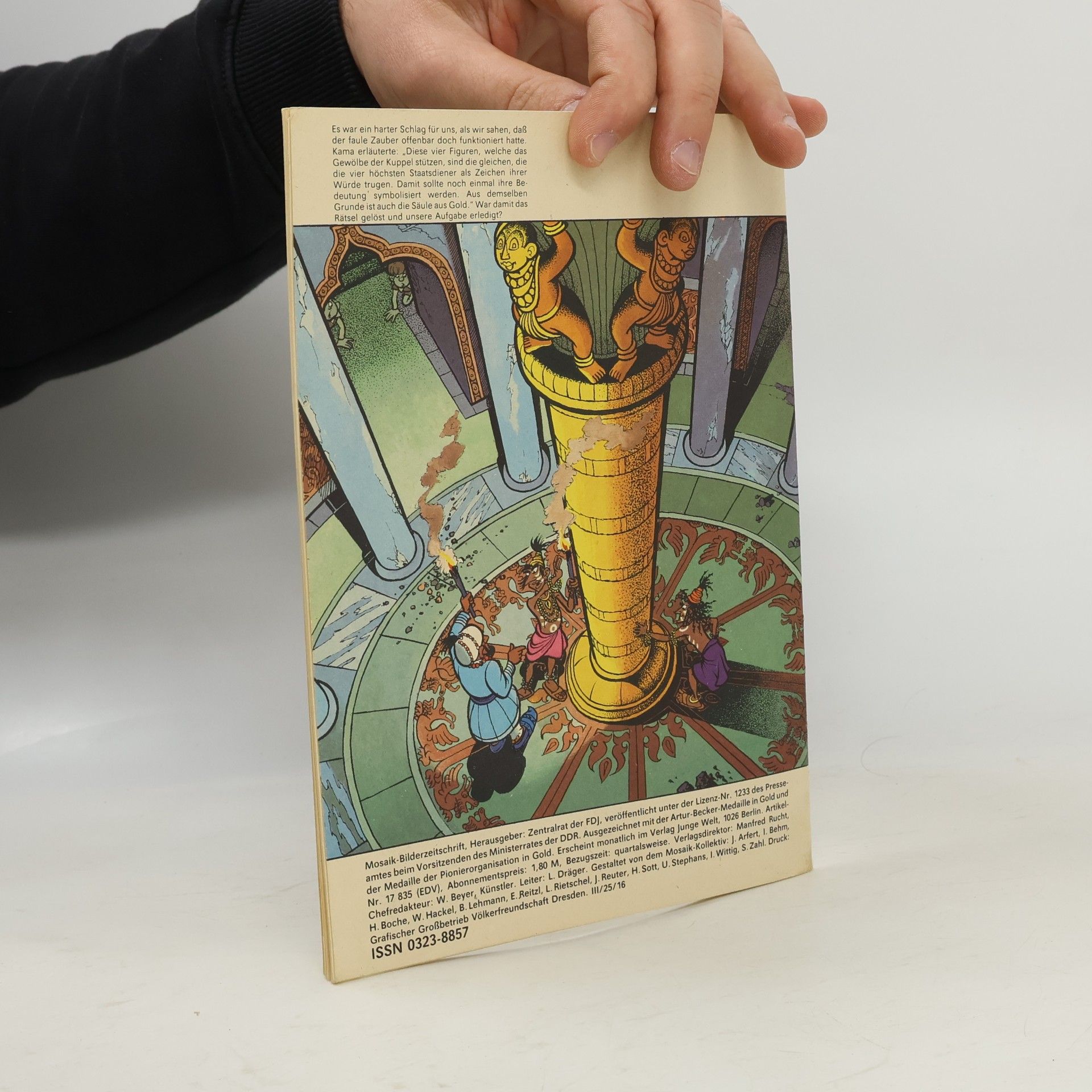 Autorenkollektiv Mosaik 6/1987. Die Goldene Säule