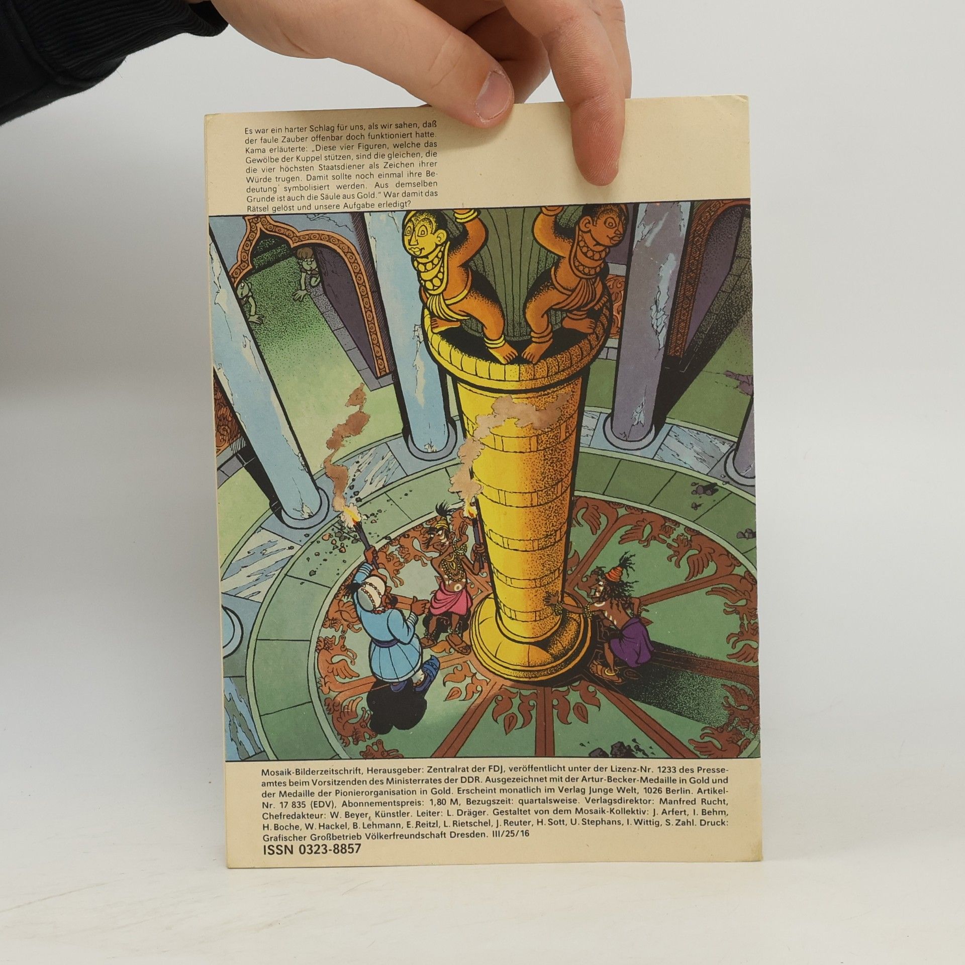 Autorenkollektiv Mosaik 6/1987. Die Goldene Säule