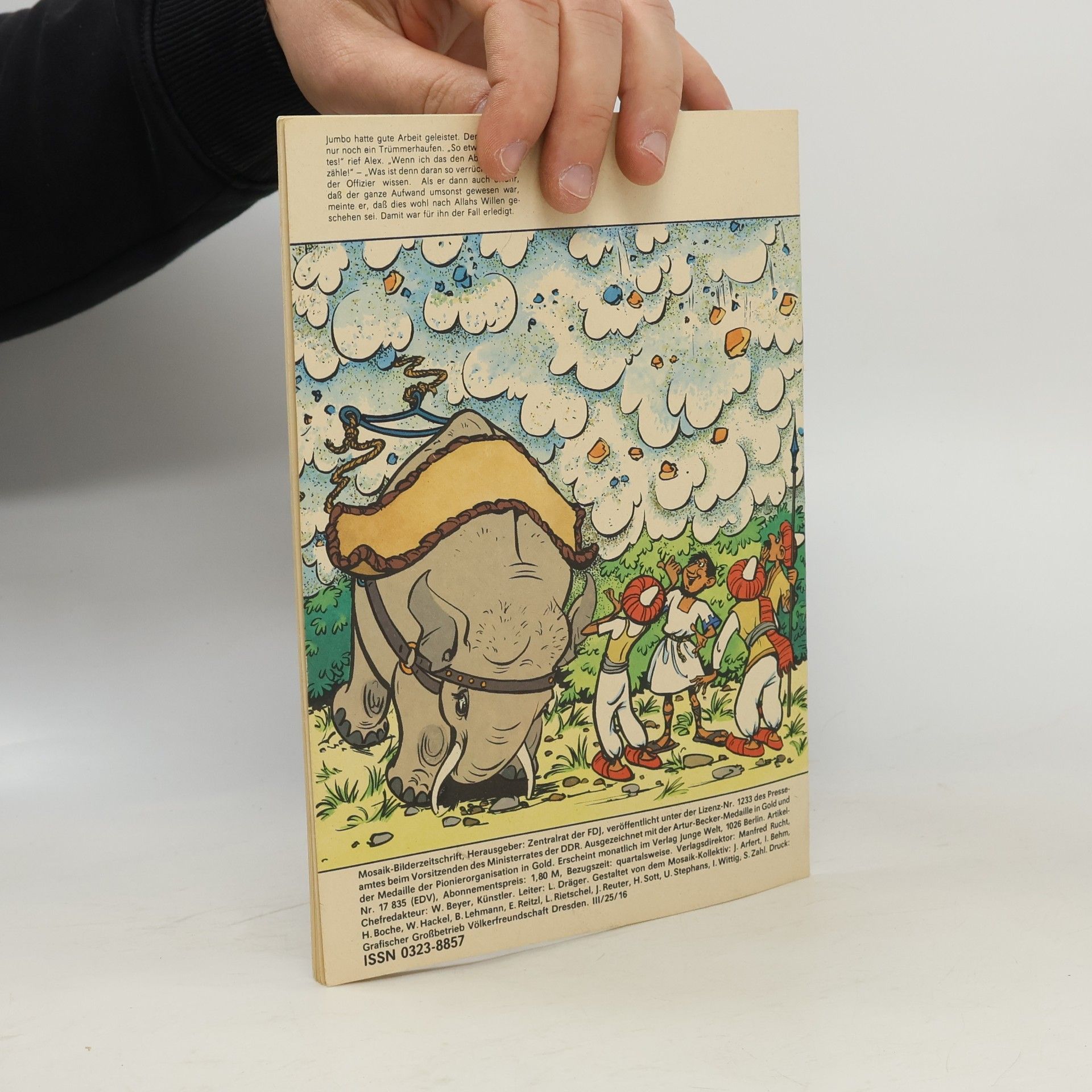 Autorenkollektiv Mosaik 7/1987. Verschüttete Hoffnungen