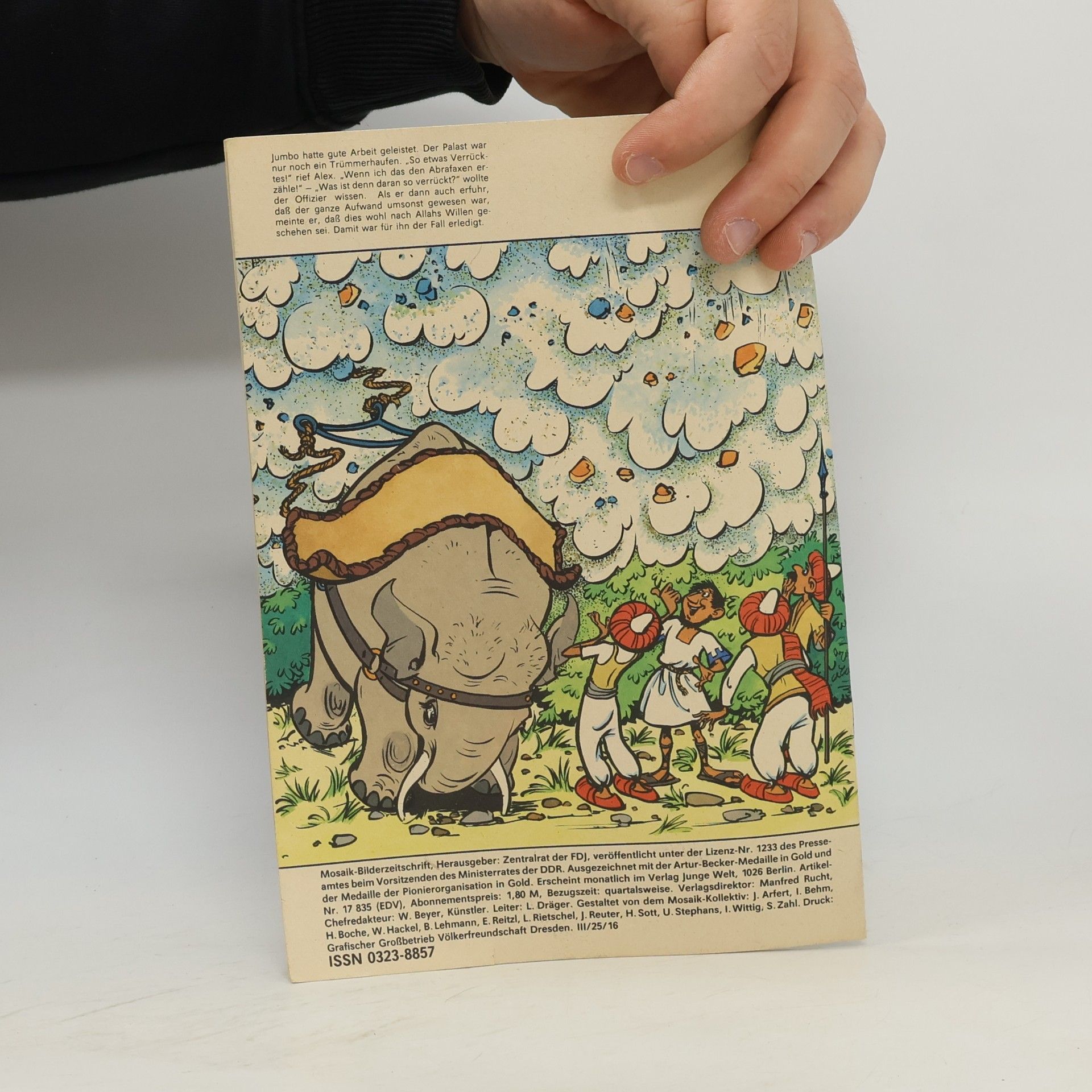 Autorenkollektiv Mosaik 7/1987. Verschüttete Hoffnungen