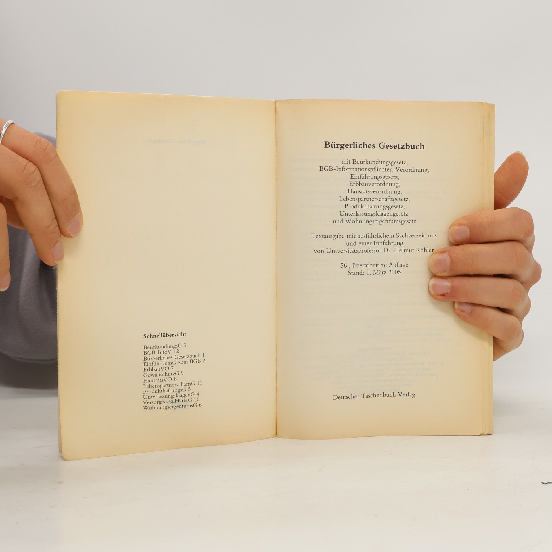 Kolektiv autorů Bürgerliches Gesetzbuch 56