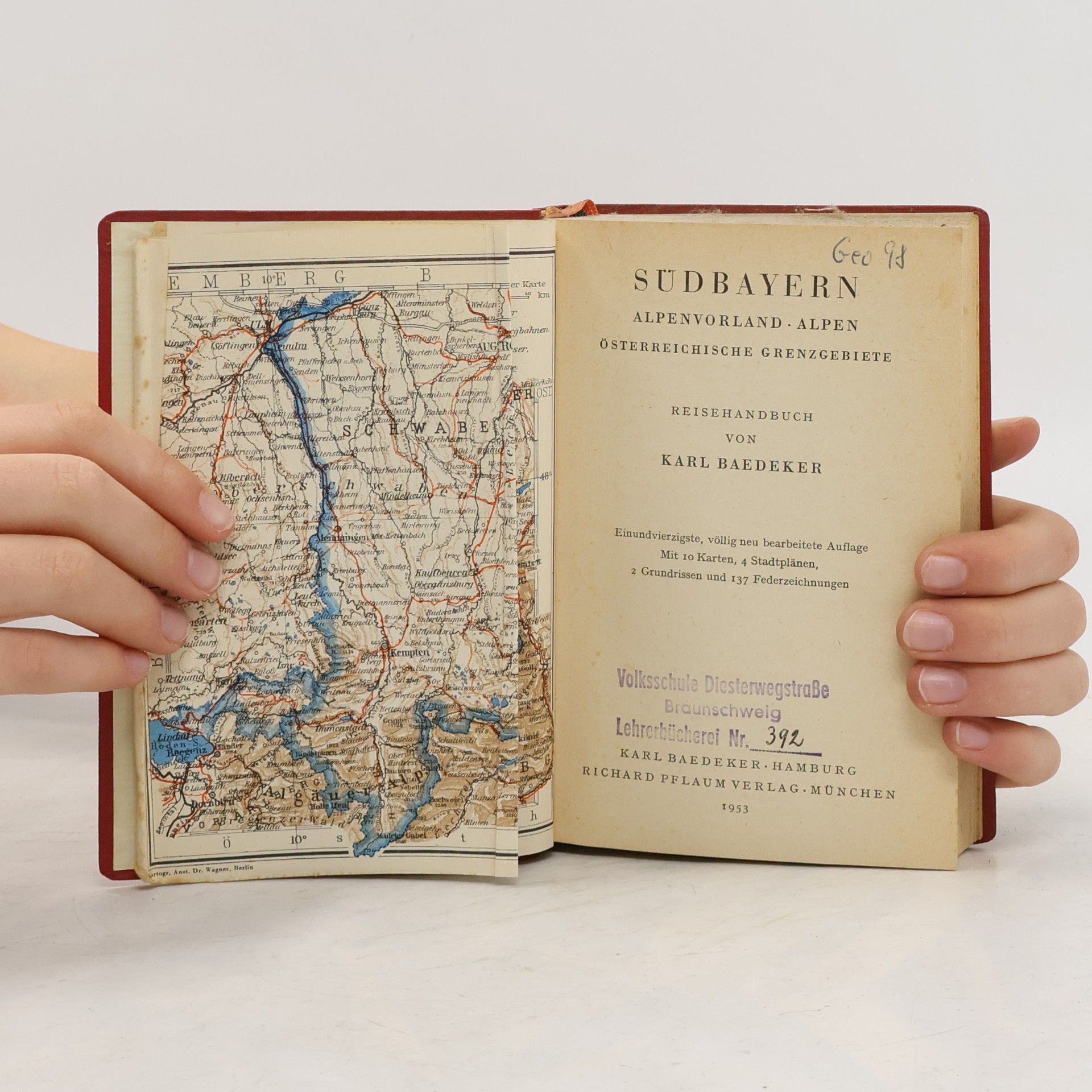 Karl Baedeker Baedekers Südbayern